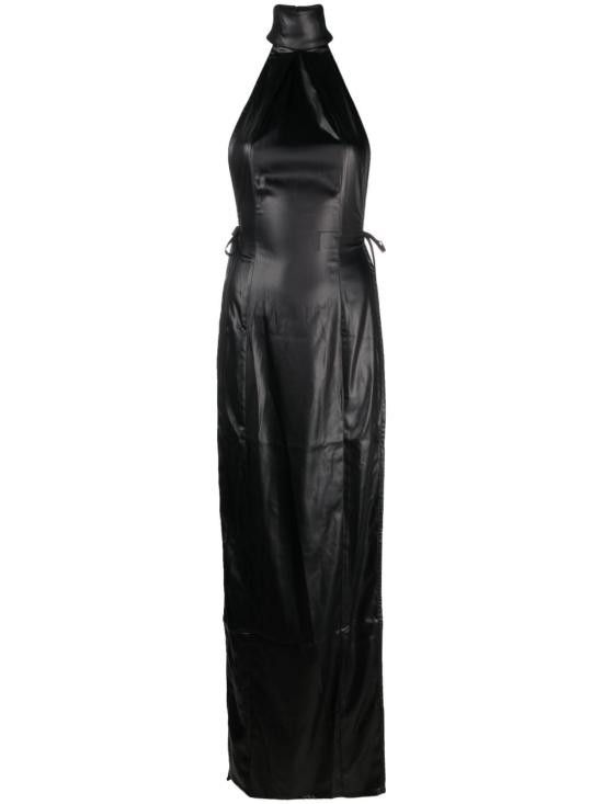 Ludovic De Saint Sernin LUDOVIC DE SAINT SERNIN Women Long Skirts DR006WPL BLACK Black Size M / US 6-8 / IT 42-44 - 1 Thumbnail