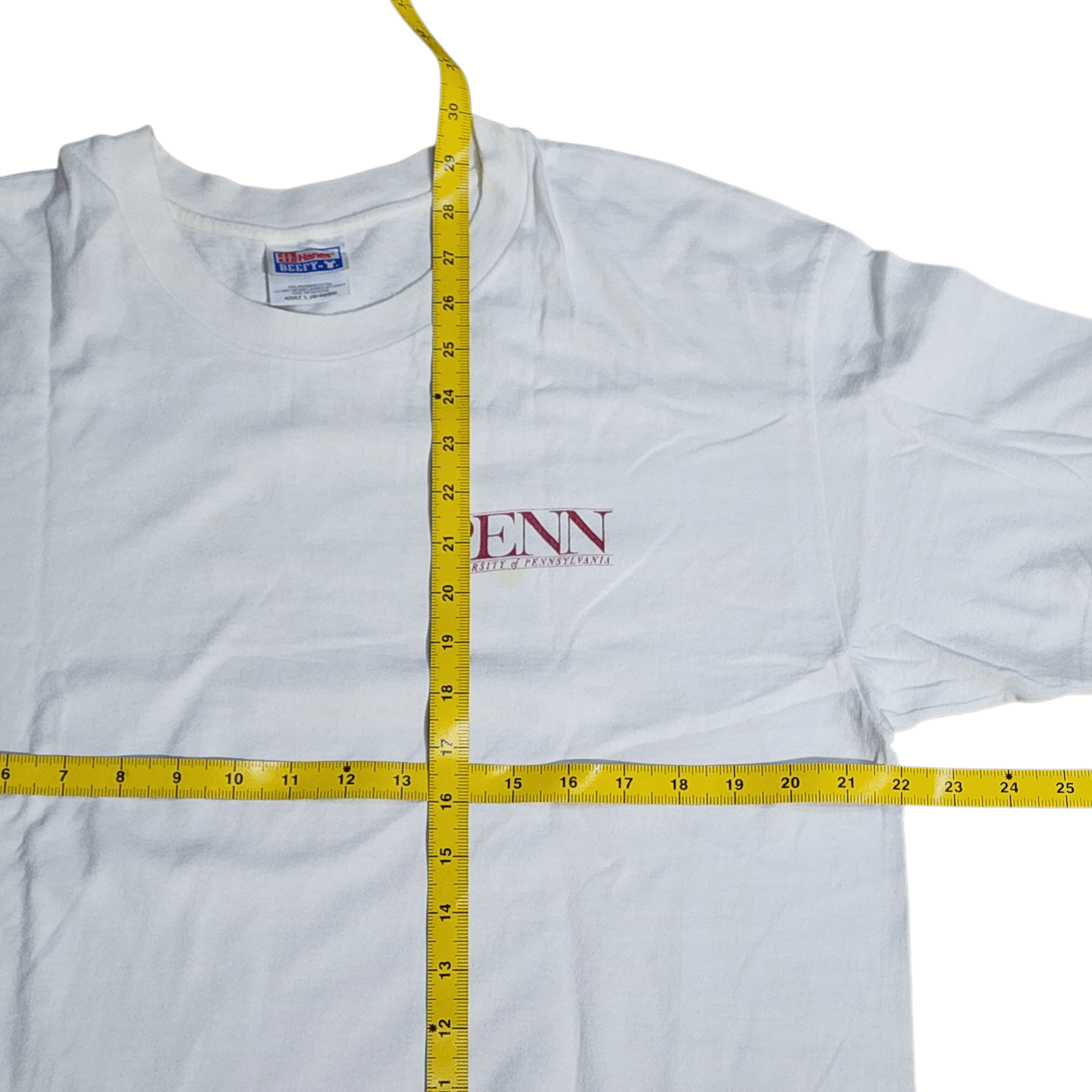 Vintage Rare Vintage 90s University of Pennsylvania Shirt PENN Tees Size US L / EU 52-54 / 3 - 7 Thumbnail