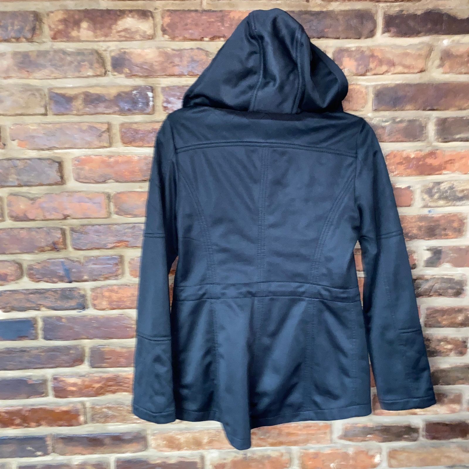 Laundry by Shelli Segal Laundry Shelli Segal Black Lightweight Softshell Jacket XS Size XS / US 0-2 / IT 36-38 - 8 Thumbnail