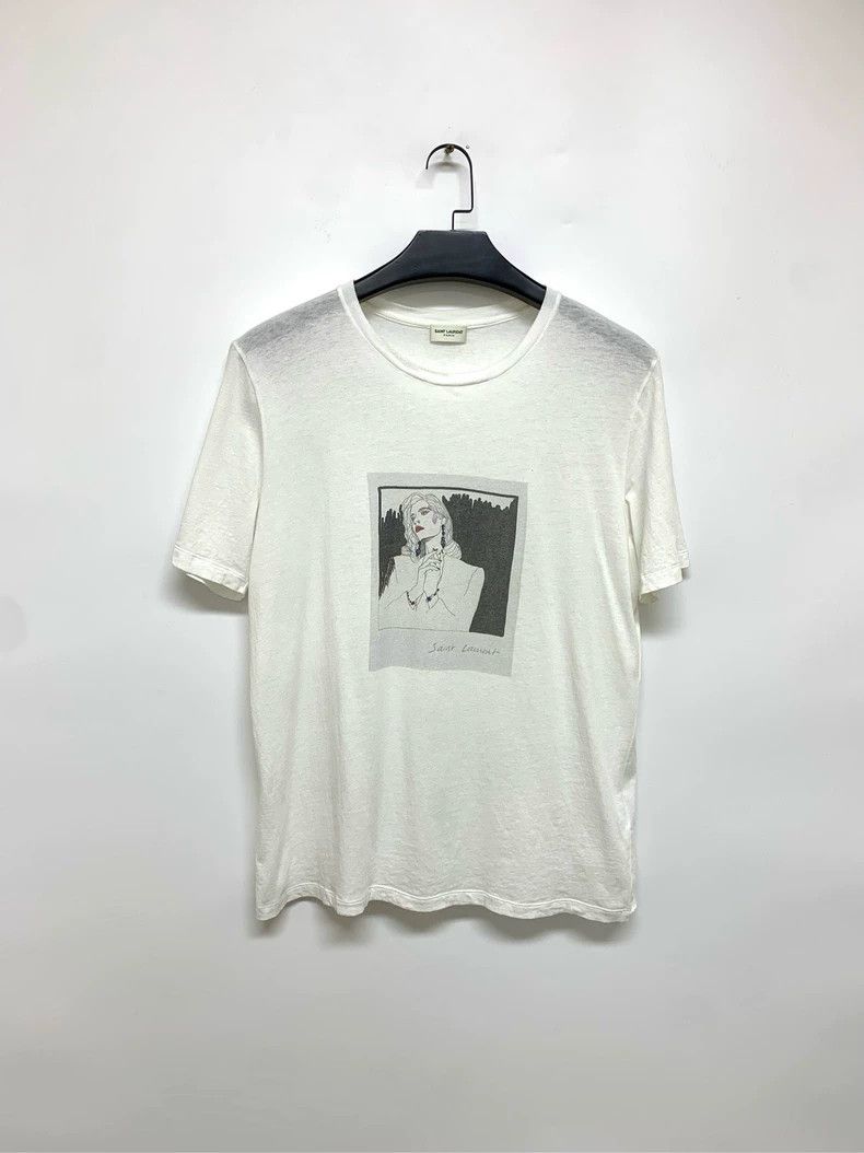 Saint Laurent Paris saint Laurent parisPrinted short-sleeved T-shirt 2503-Next Size US M / EU 48-50 / 2 - 1 Thumbnail