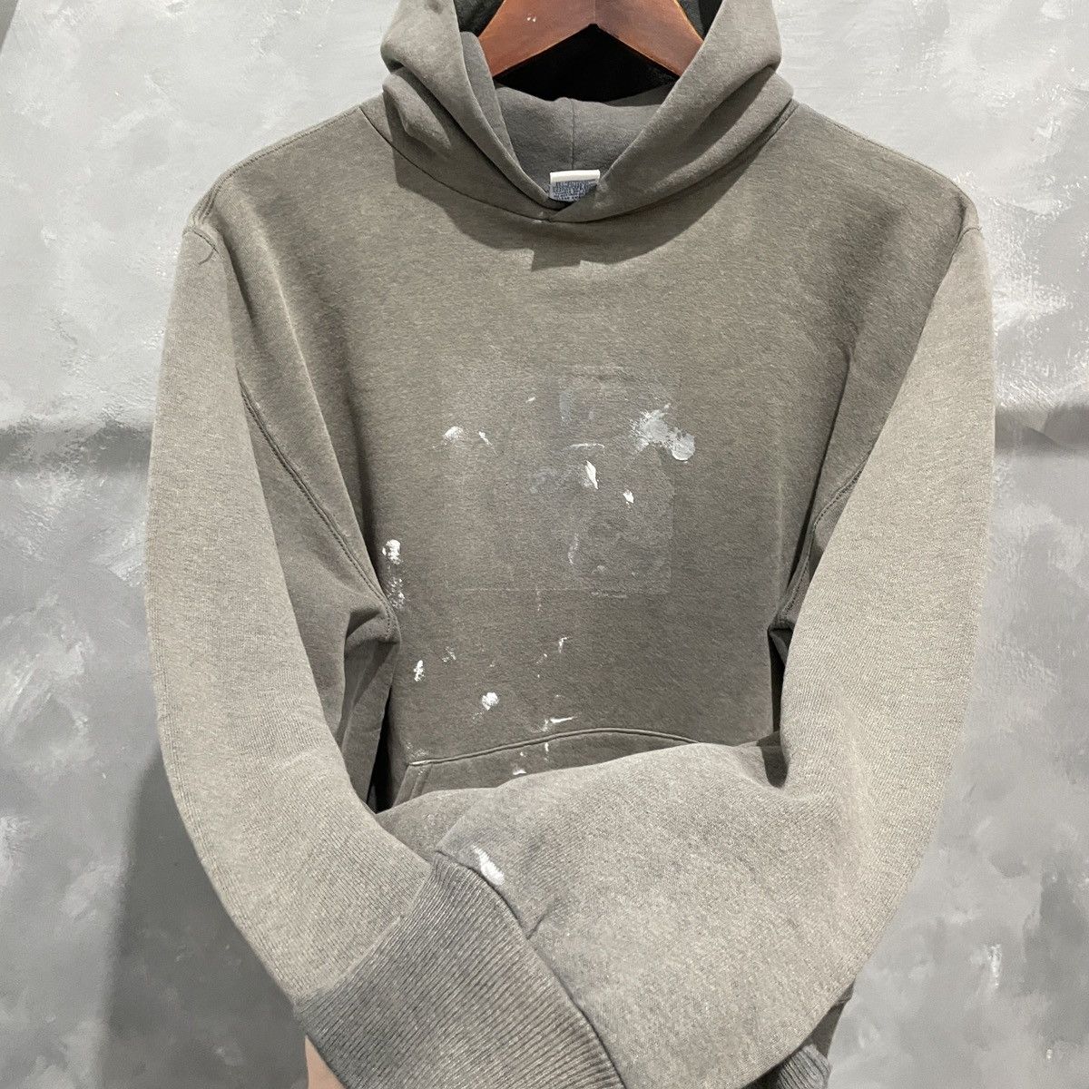 Russell Athletic Rare Vintage 90s Faded Slate Grey Russell Athletic Hoodie Size US M / EU 48-50 / 2 - 5 Thumbnail