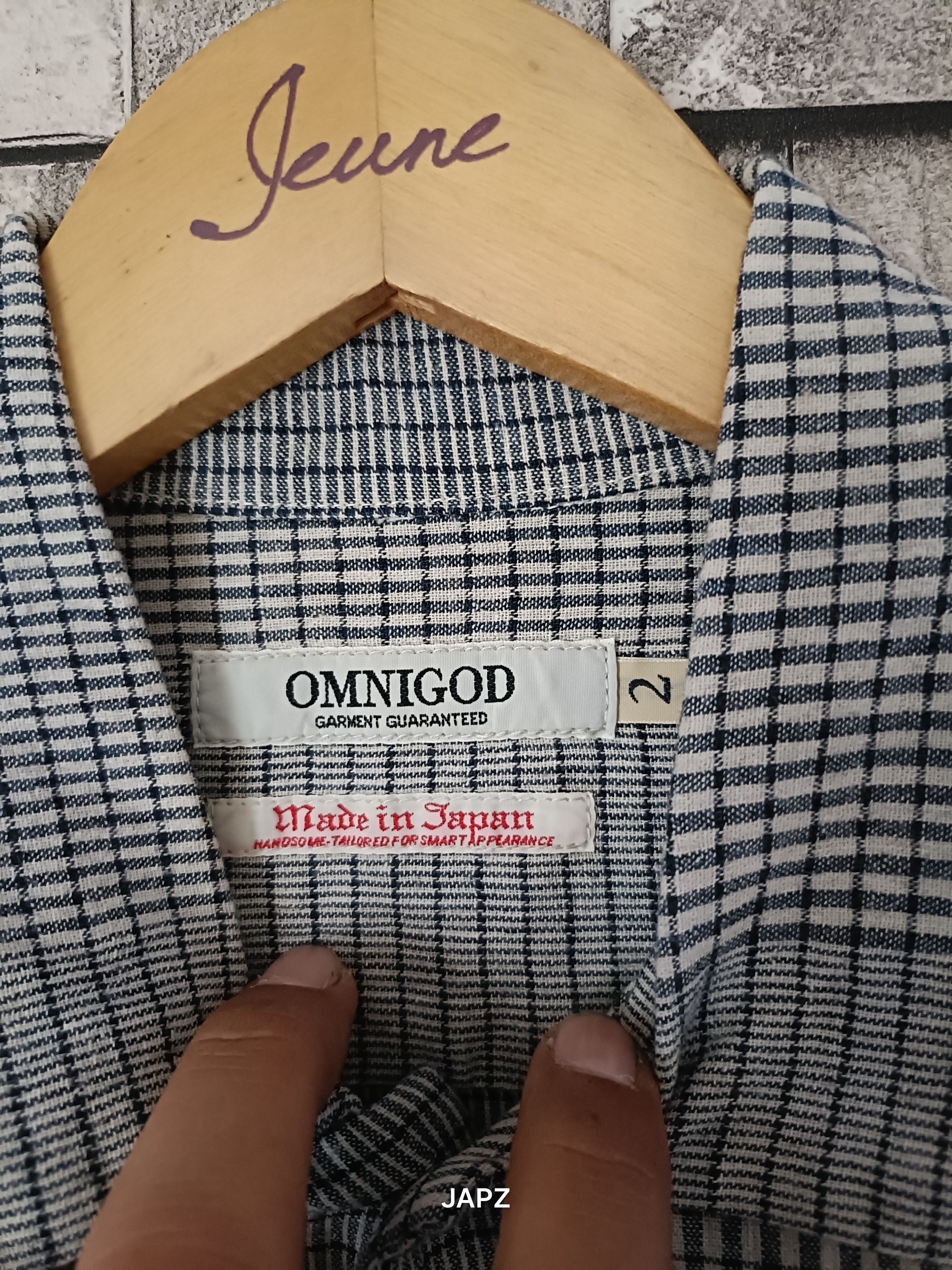 Japanese Brand × OMNIGOD Omnigod rare design shirt Size US M / EU 48-50 / 2 - 4 Thumbnail