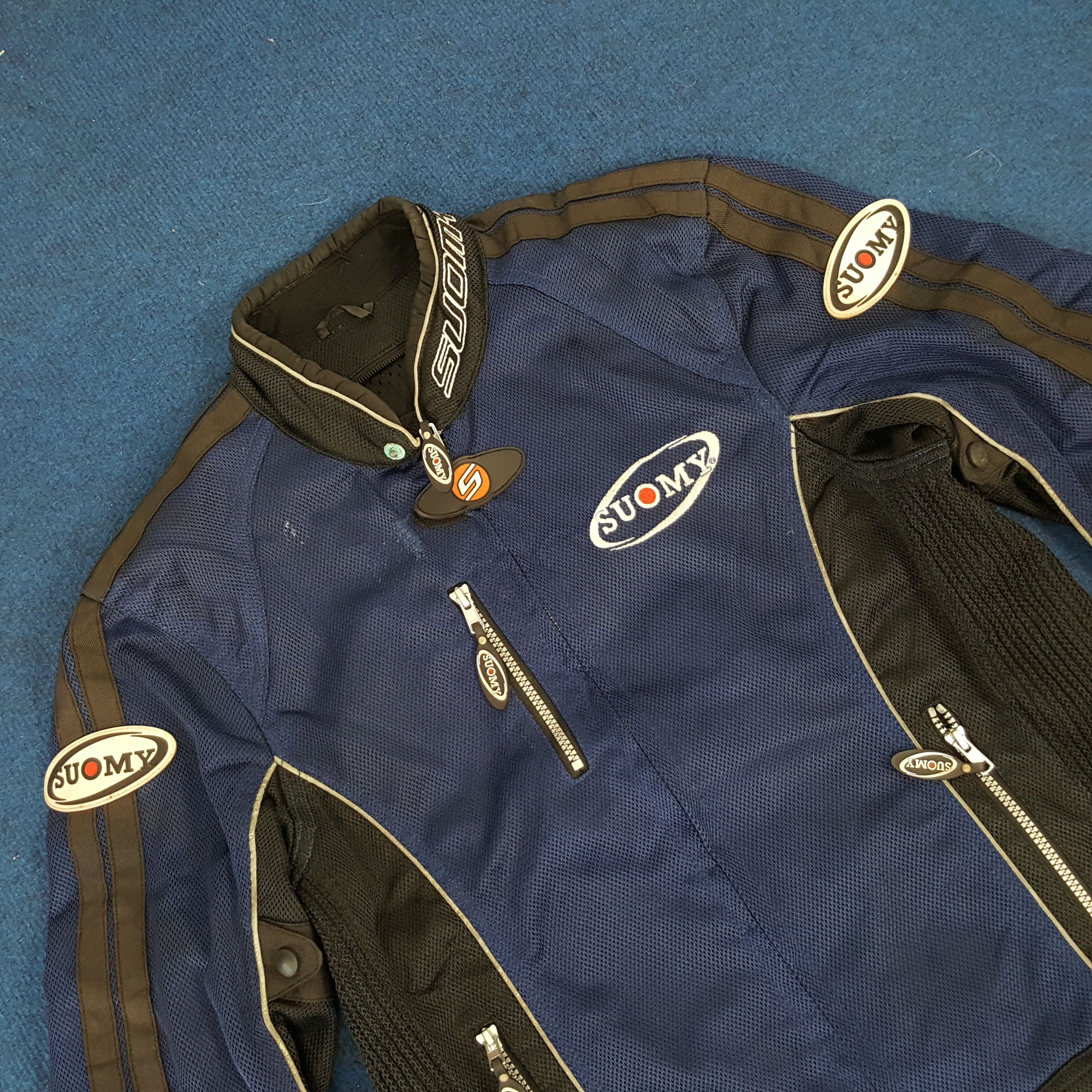 Vintage Vintage Suomy Italia Bikers Jacket Size US M / EU 48-50 / 2 - 2 Thumbnail