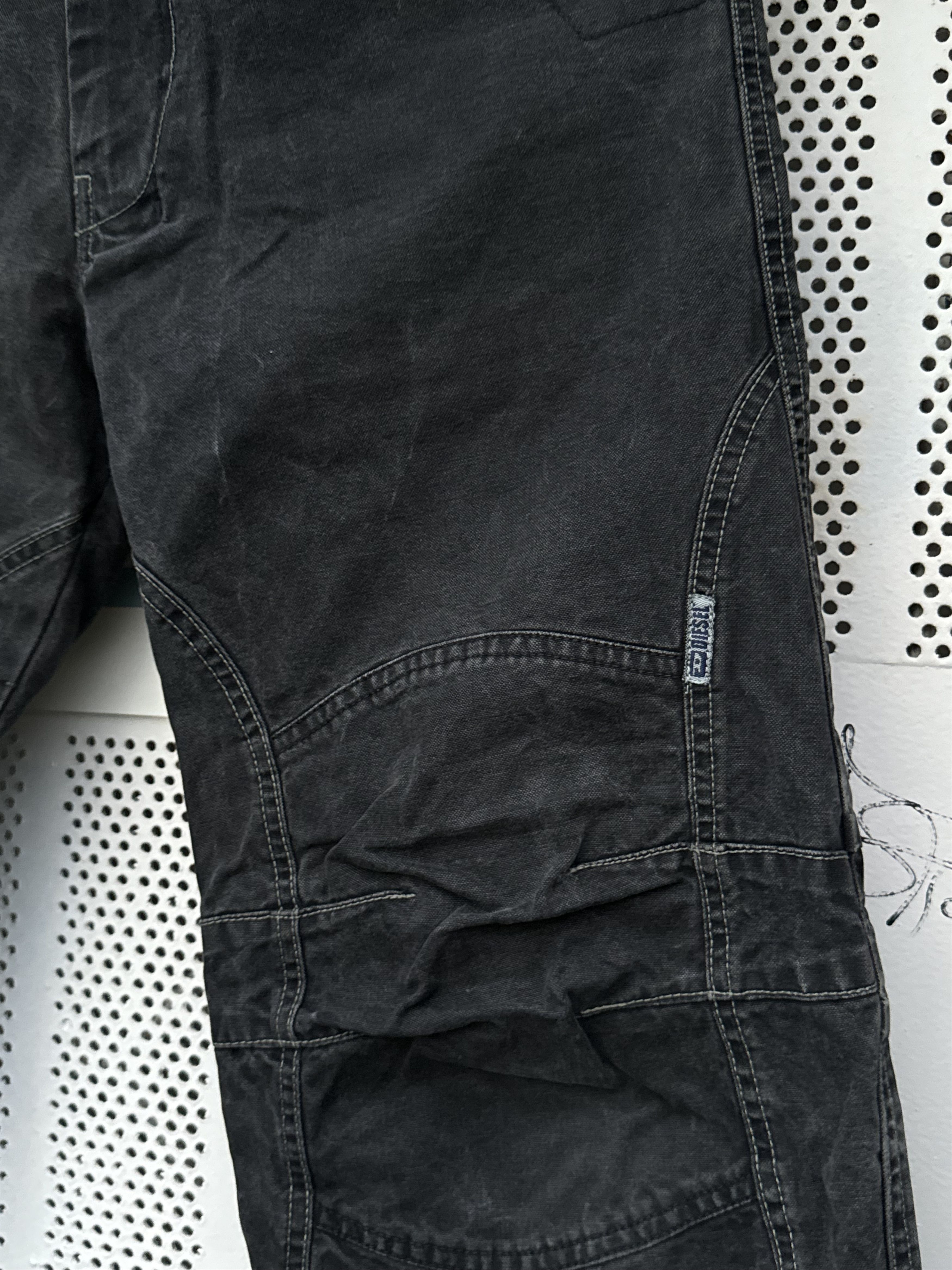 Diesel × Vintage Vintage Diesel Baggy Pants Black Size US 28 / EU 44 - 3 Thumbnail