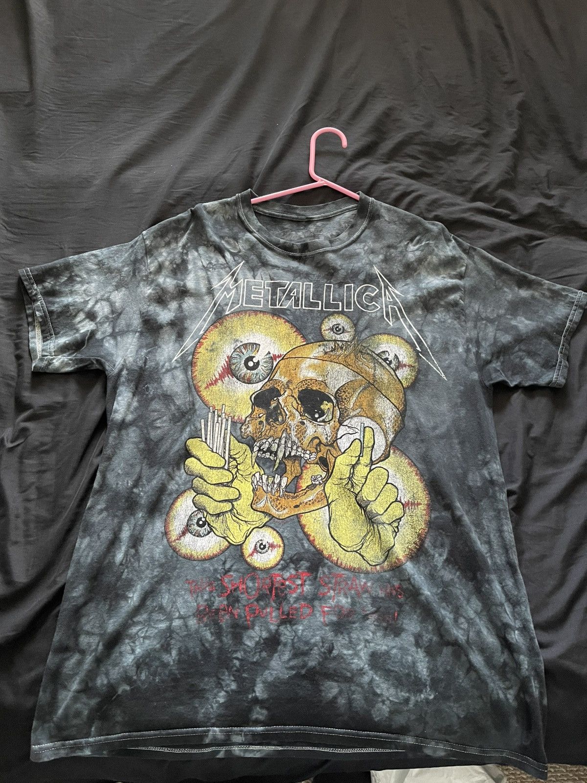 Band Tees × Metallica × Vintage Metallica Shortest Straw Shirt Size US L / EU 52-54 / 3 - 1 Thumbnail