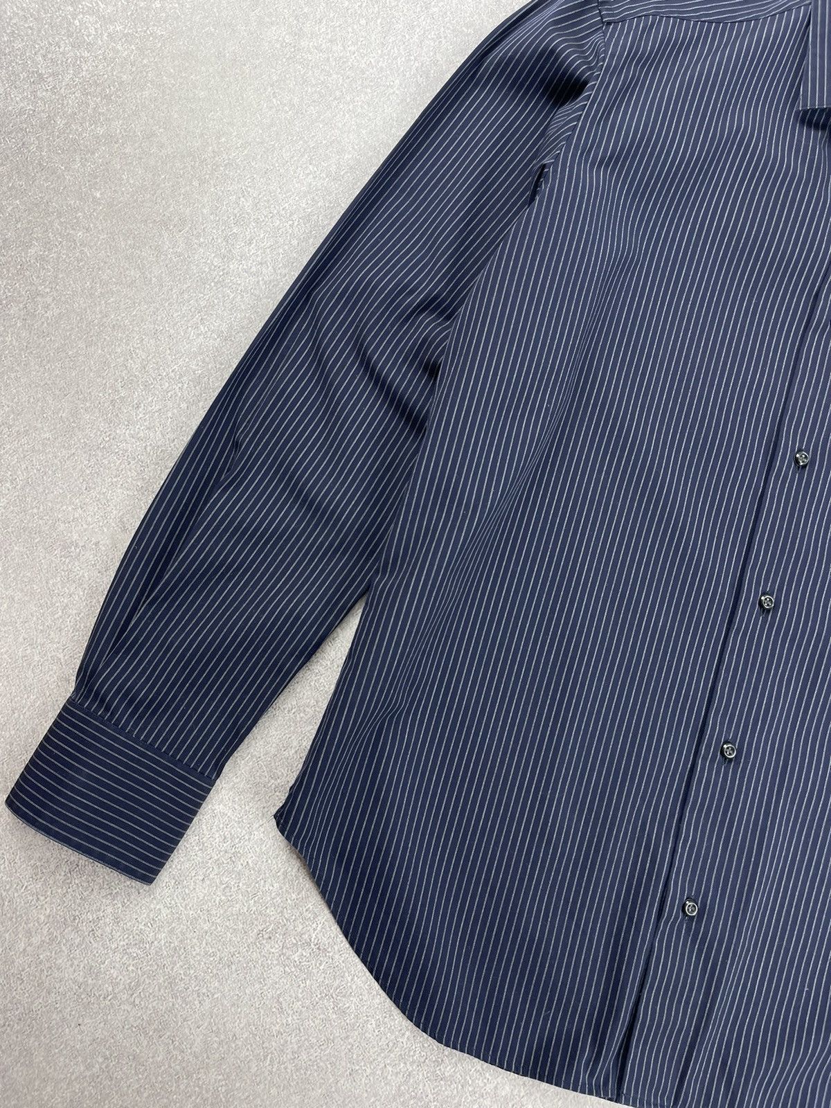 Boggi Boggi Milano Long Sleeve Striped Shirt Size 40 15 3/4 Size US L / EU 52-54 / 3 - 3 Thumbnail