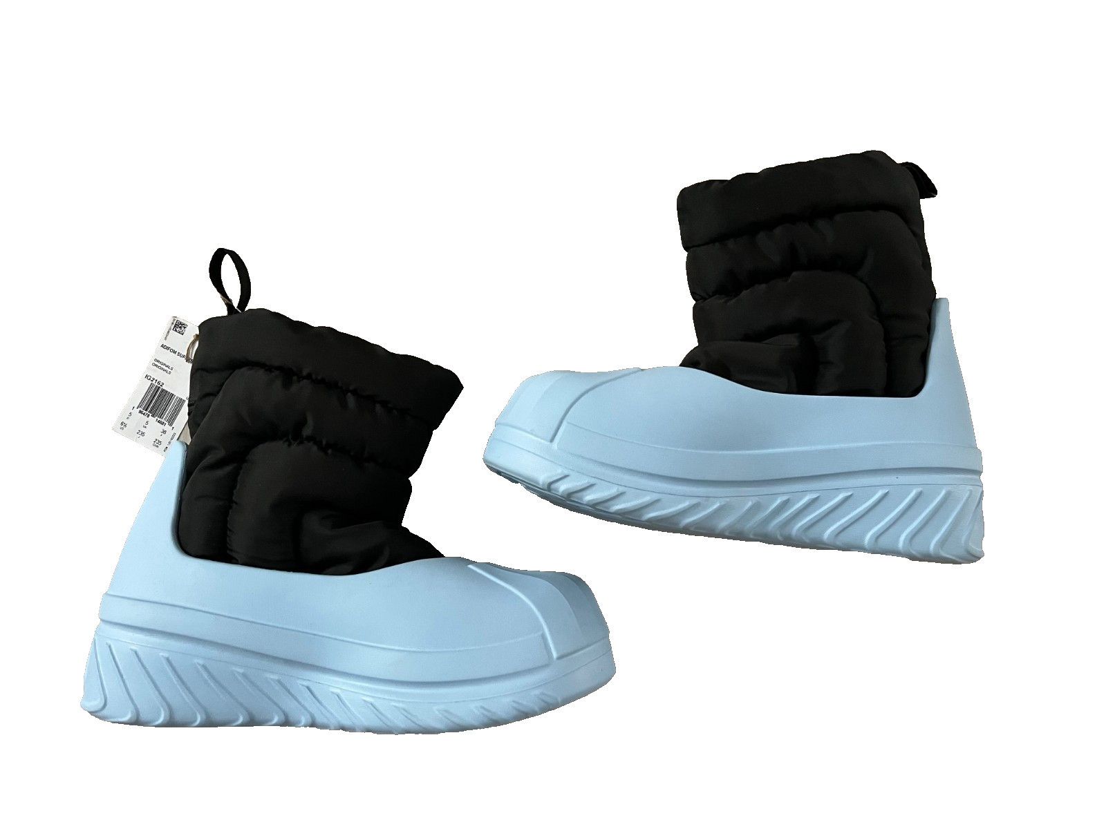 Adidas Adidas IG2162 AdiFom Boots Black / Clear Sky Blue ( 6.5 ) Size US 6.5 / IT 36.5 - 2 Thumbnail