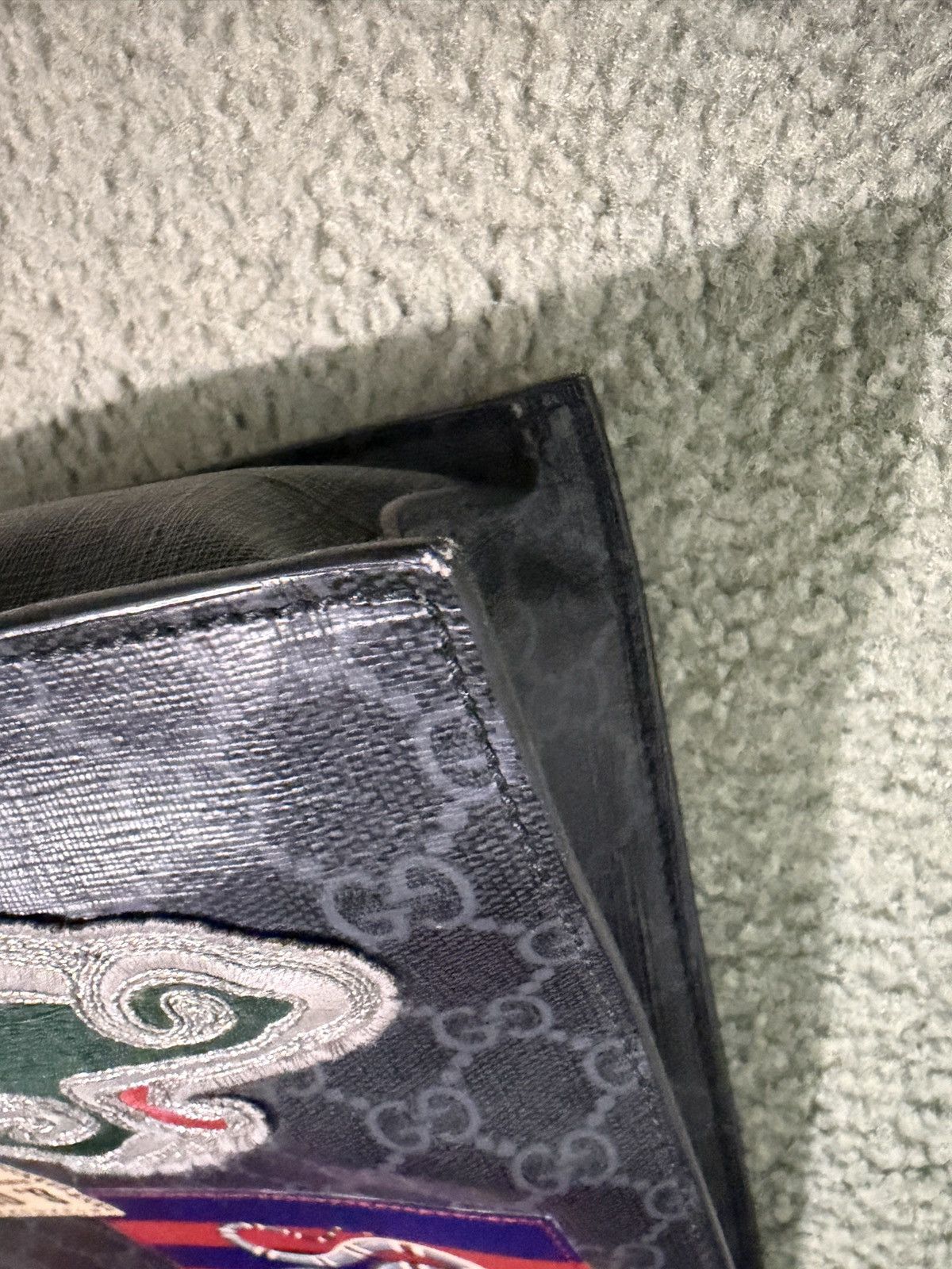 Gucci Gucci GG Supreme Night Courrier Tote 495559 Size ONE SIZE - 11 Thumbnail