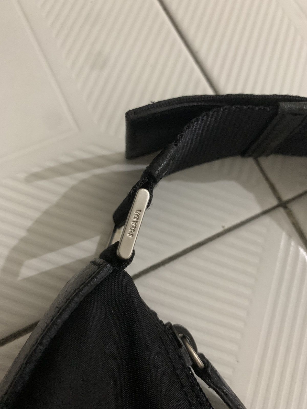 Prada Vintage Prada Nylon Shoulder Bag Size ONE SIZE - 3 Thumbnail