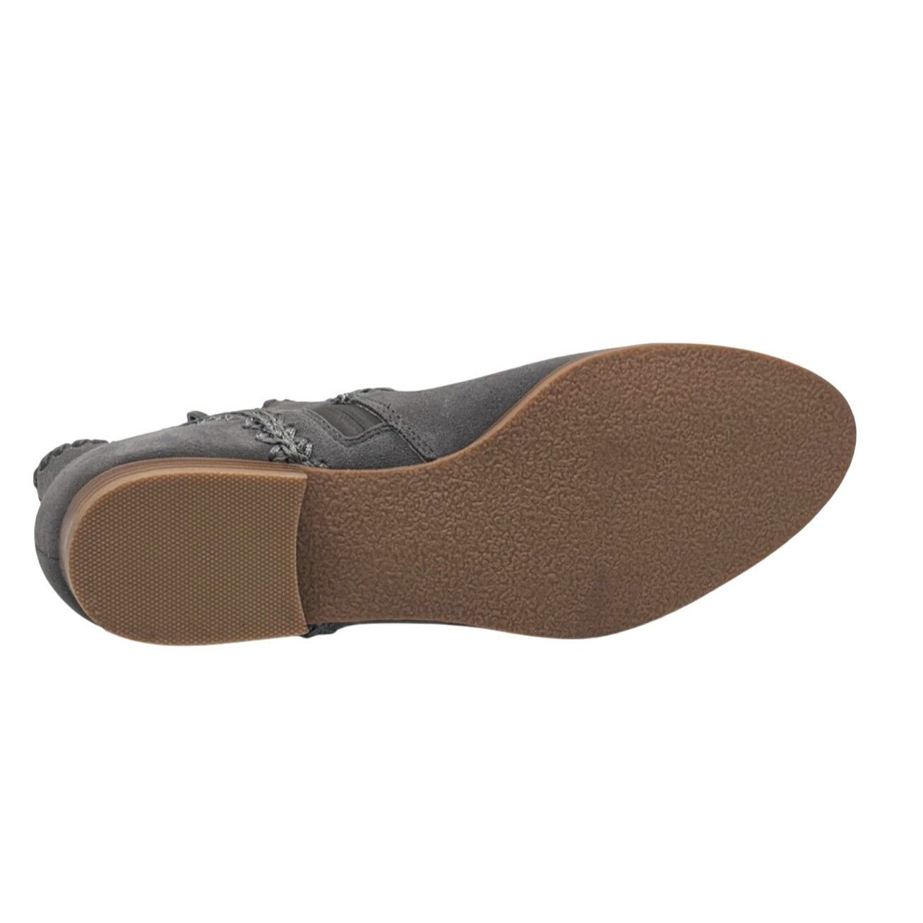 Jack Rogers Jack Rogers Gemma Suede Ankle Booties, Gray, Size 5.5, M Size US 5.5 / IT 35.5 - 13 Thumbnail