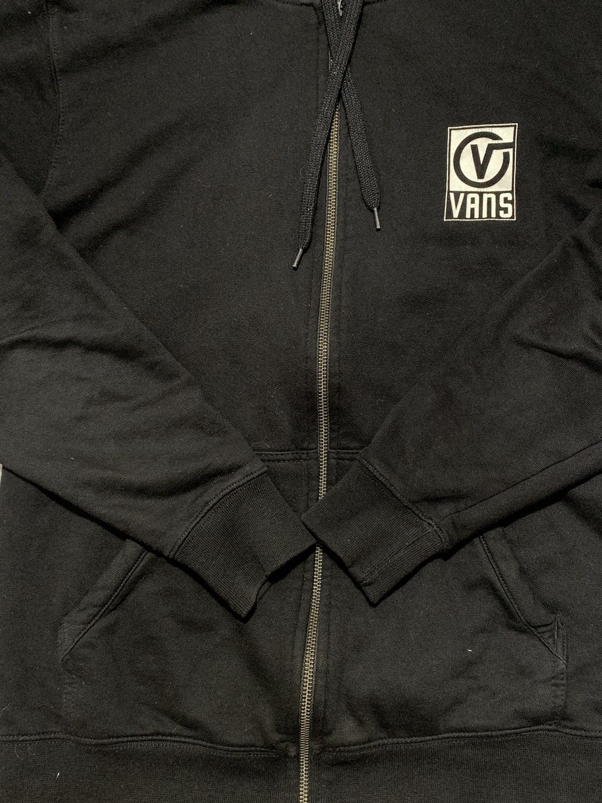 Vans × Vintage Vintage Y2K Vans zip hoodie big logo streetwear size XS Size US XS / EU 42 / 0 - 6 Thumbnail