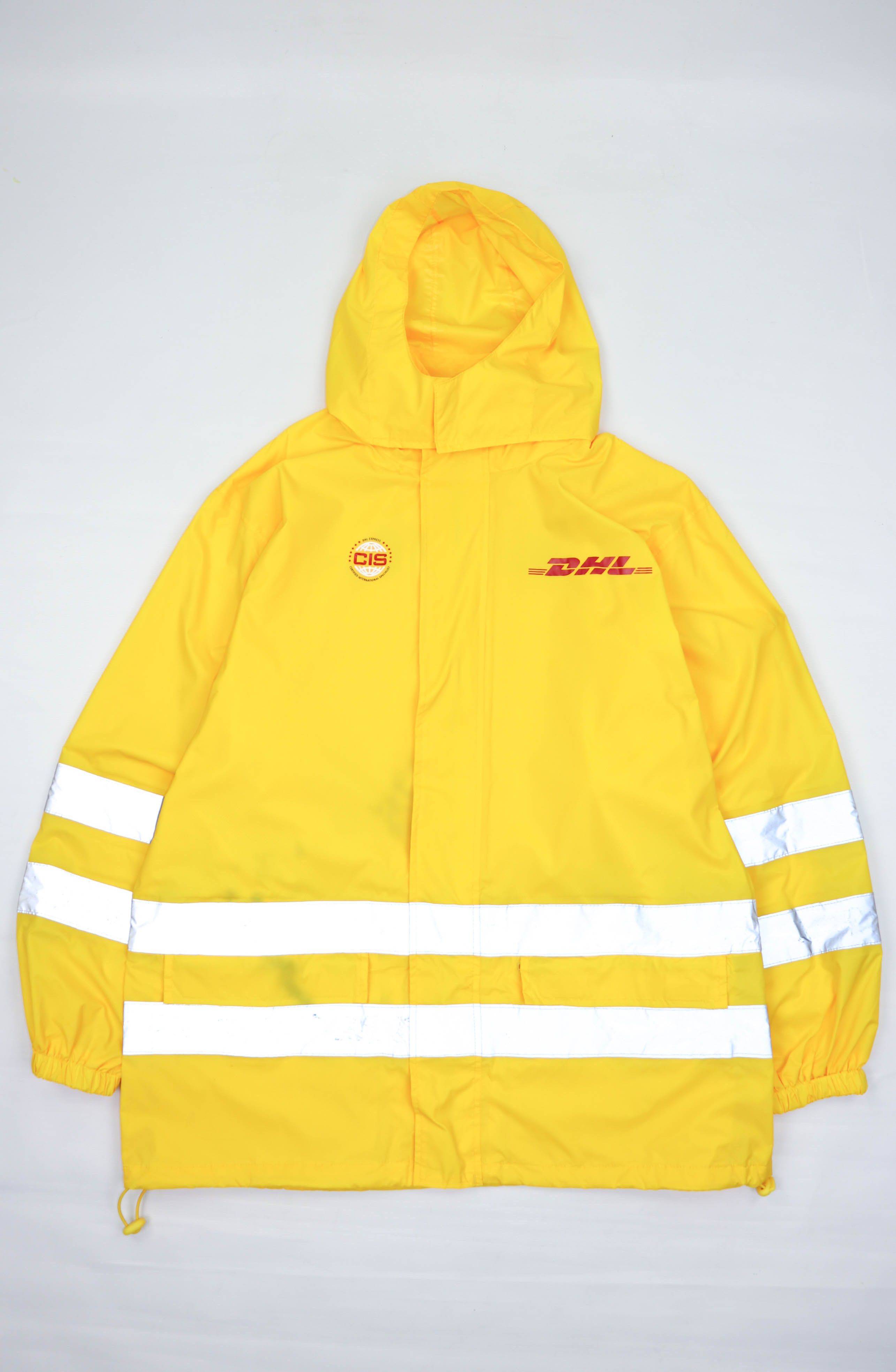 Other Big Graphics Logo Yellow Nylon 3M Windbreaker Rain Jacket Size US M / EU 48-50 / 2 - 3 Thumbnail