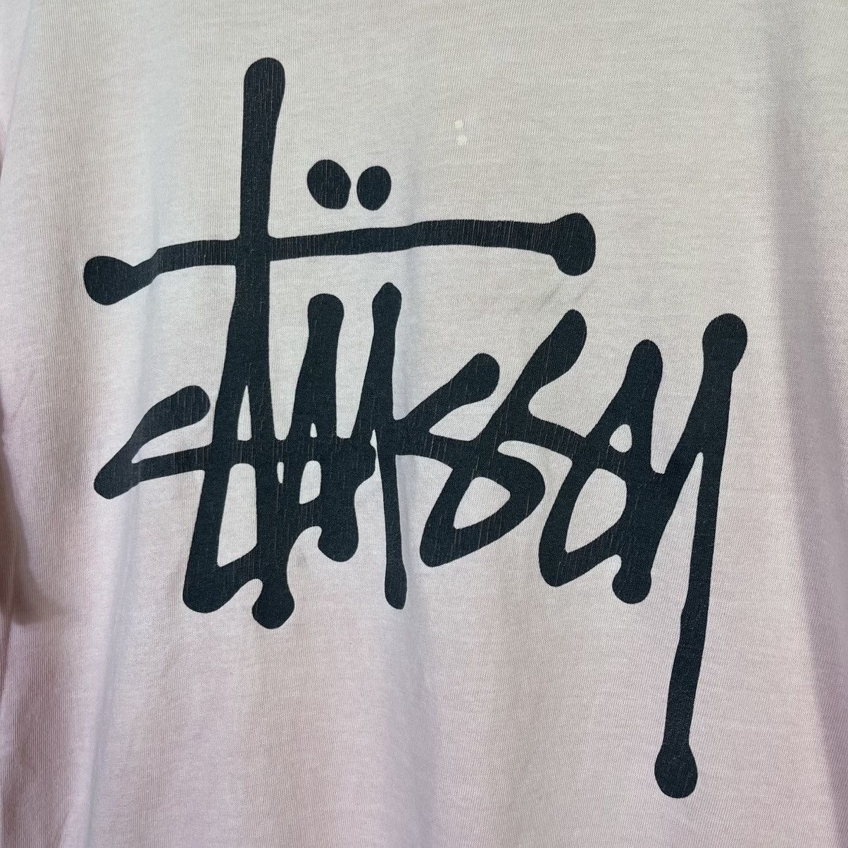 Stussy Vintage Stussy Sun Fades Distressed Tshirt Size US L / EU 52-54 / 3 - 7 Thumbnail