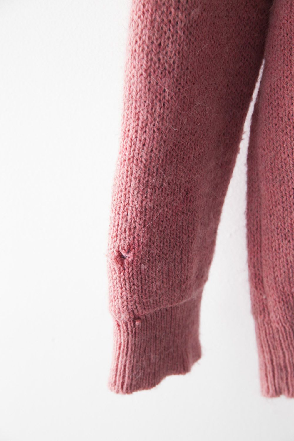 Raf Simons AW04 pink Wave Test sweater Size US M / EU 48-50 / 2 - 8 Thumbnail