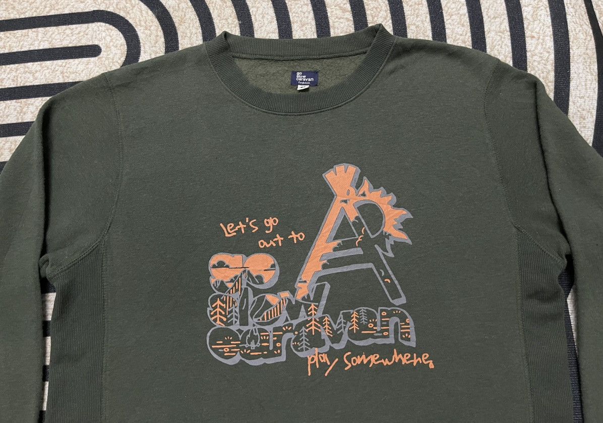 Vintage × go slow caravan 2000s GO SLOW CARAVAN “LETS GO OUT TO PLAY SOMEWHERE” Size US L / EU 52-54 / 3 - 6 Thumbnail