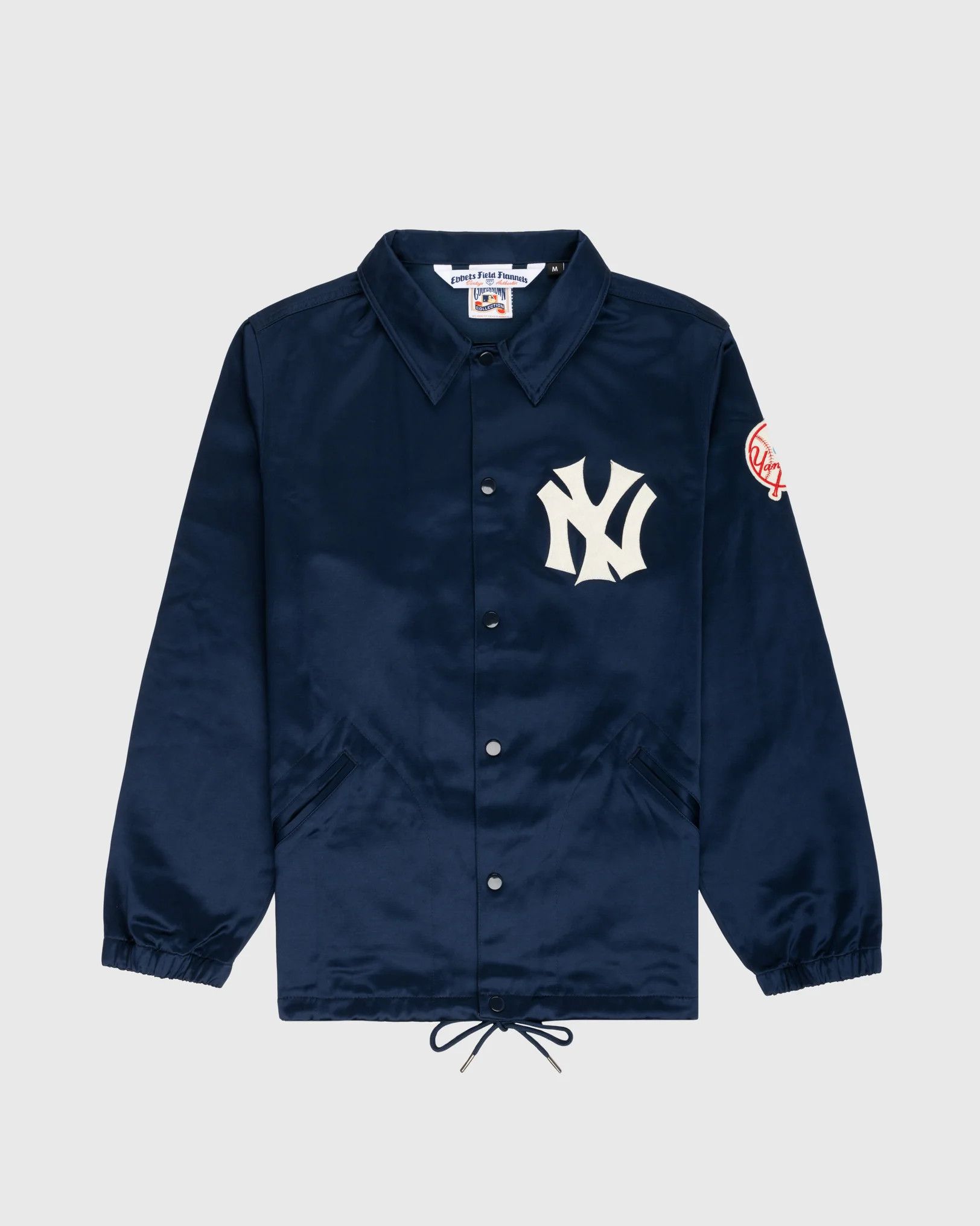 Ebbets Field Flannels New York Yankees 1946 Satin Windbreaker Jacket Navy Size US L / EU 52-54 / 3 - 2 Thumbnail