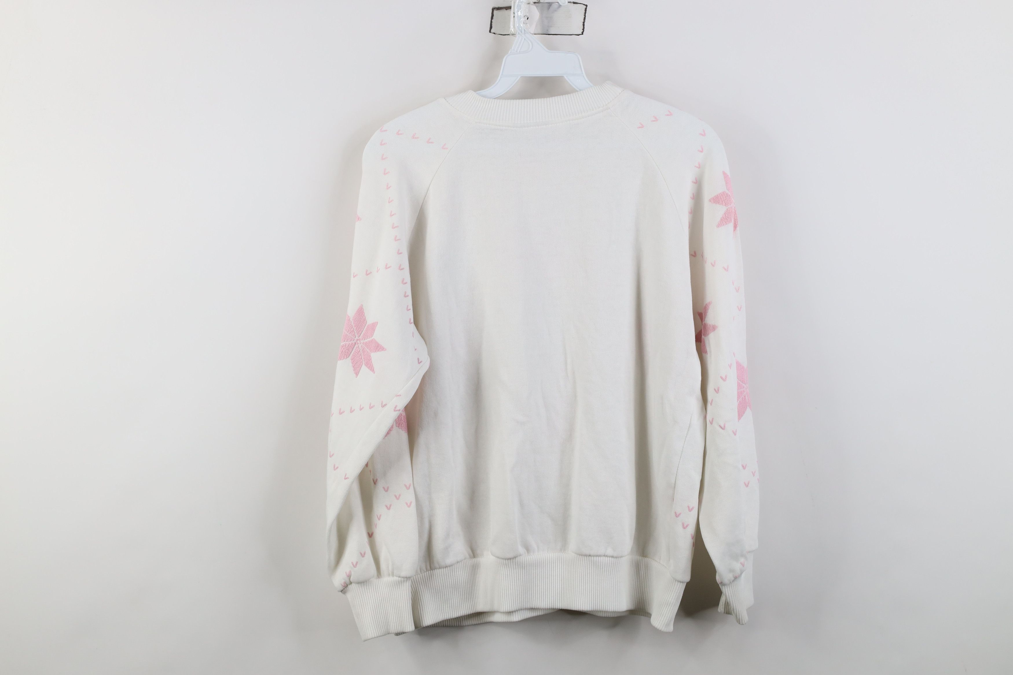 Vintage Vintage 80s 90s Streetwear Christmas Snowflake Sweatshirt Size M / US 6-8 / IT 42-44 - 9 Thumbnail