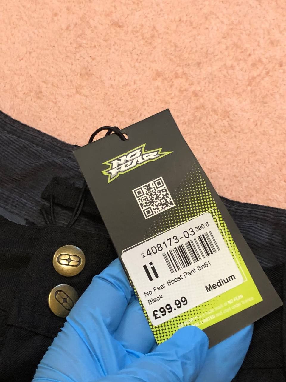 No Fear Vintage No Fear Black Cargo Casual Pants Size 30 Size US 30 / EU 46 - 5 Thumbnail