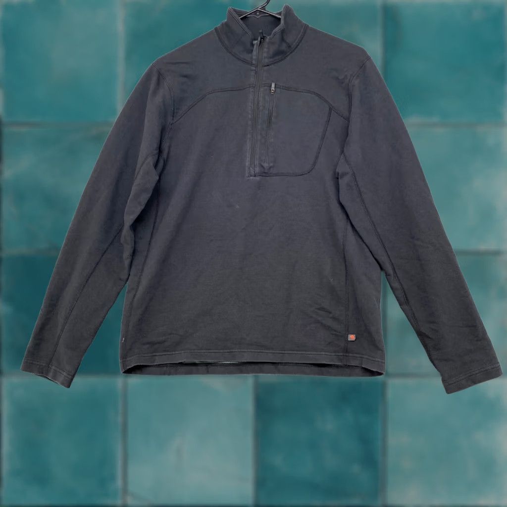 Mountain Hardwear Mountain Hardwear Shirt Mens M Pullover 1/4 Zip Black Outdoor Hiking Breathable Logo Casual Sportswear Size US M / EU 48-50 / 2 - 1 Thumbnail