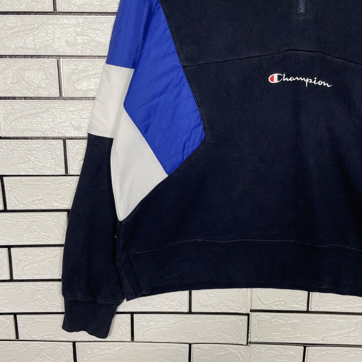 Champion Champion Color Block Hoodie Size US XL / EU 56 / 4 - 3 Thumbnail