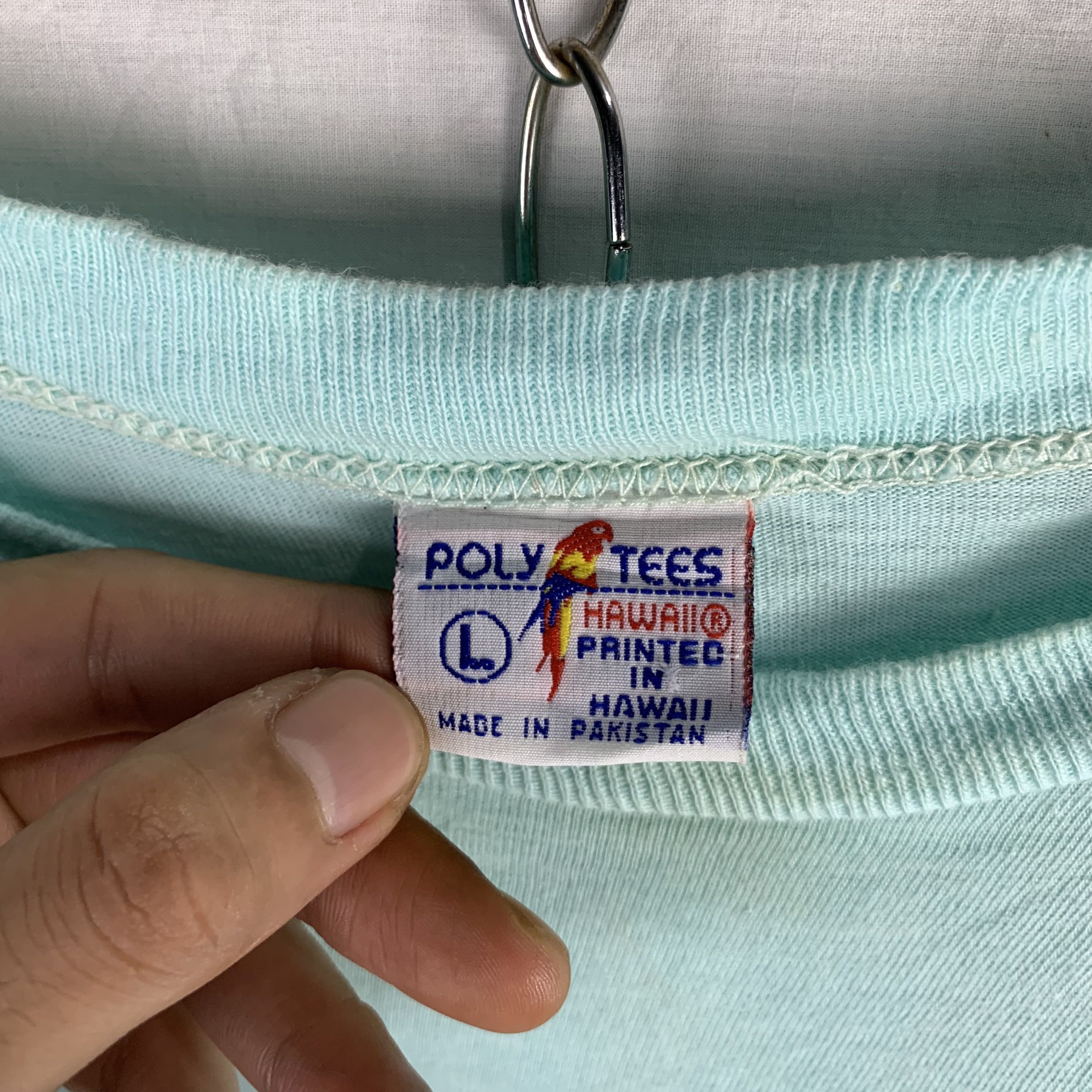Vintage Vintage Cock Fighters Poly Tees Size US L / EU 52-54 / 3 - 6 Thumbnail