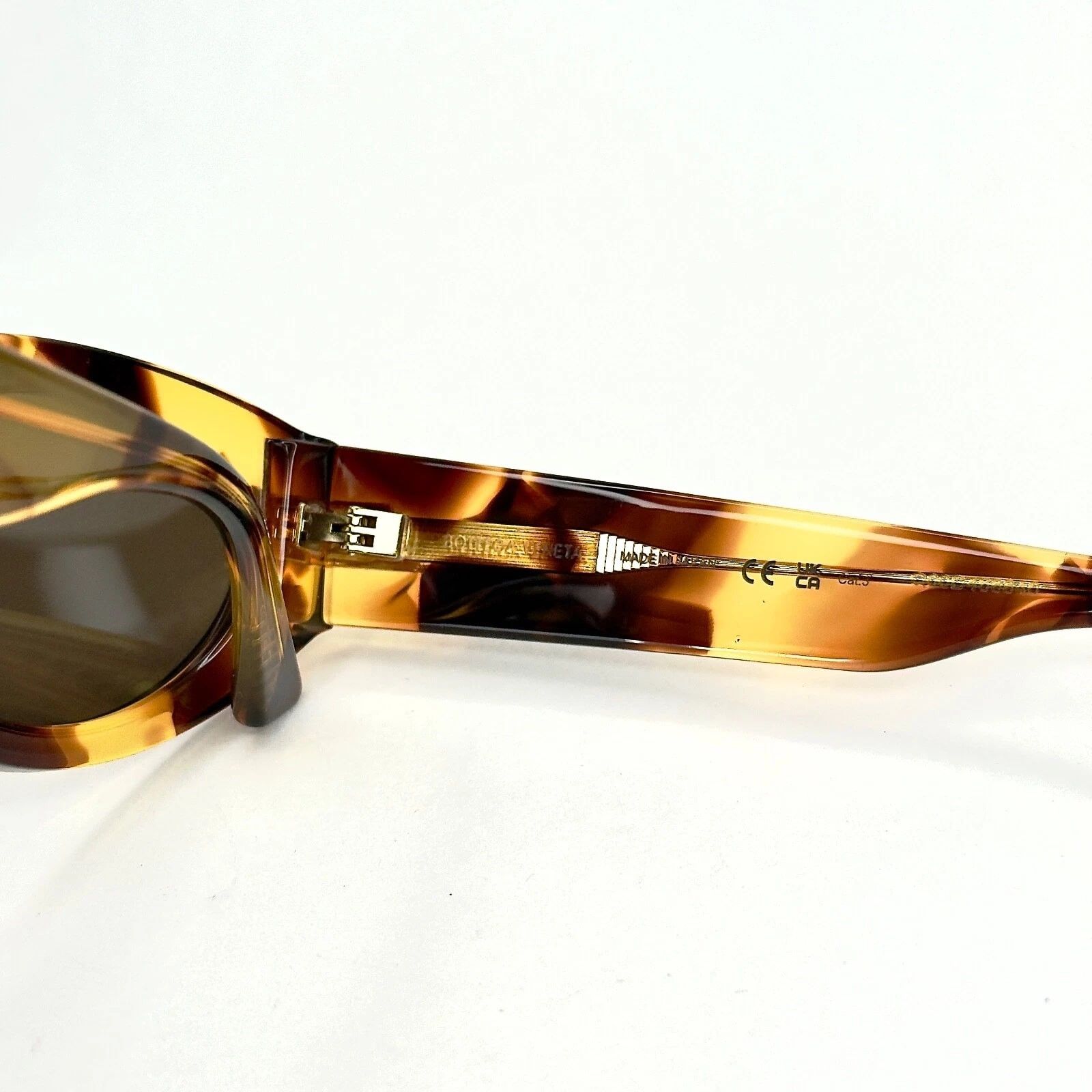 Bottega Veneta BOTTEGA VENETA 1189 MITRE BV1189S Brown Sunglasses 005 Size ONE SIZE - 8 Thumbnail