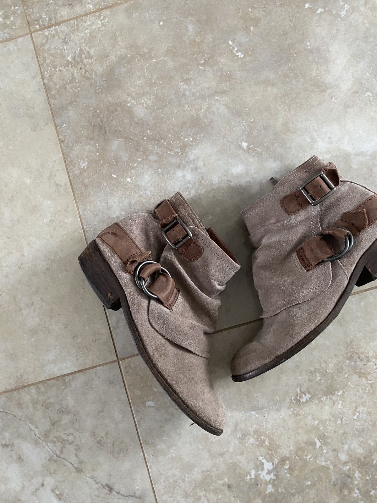 If Six Was Nine Vintage AS 98 Guidi Style High Japanece Biker Boots Japanese Size US 6 / EU 39 - 5 Thumbnail