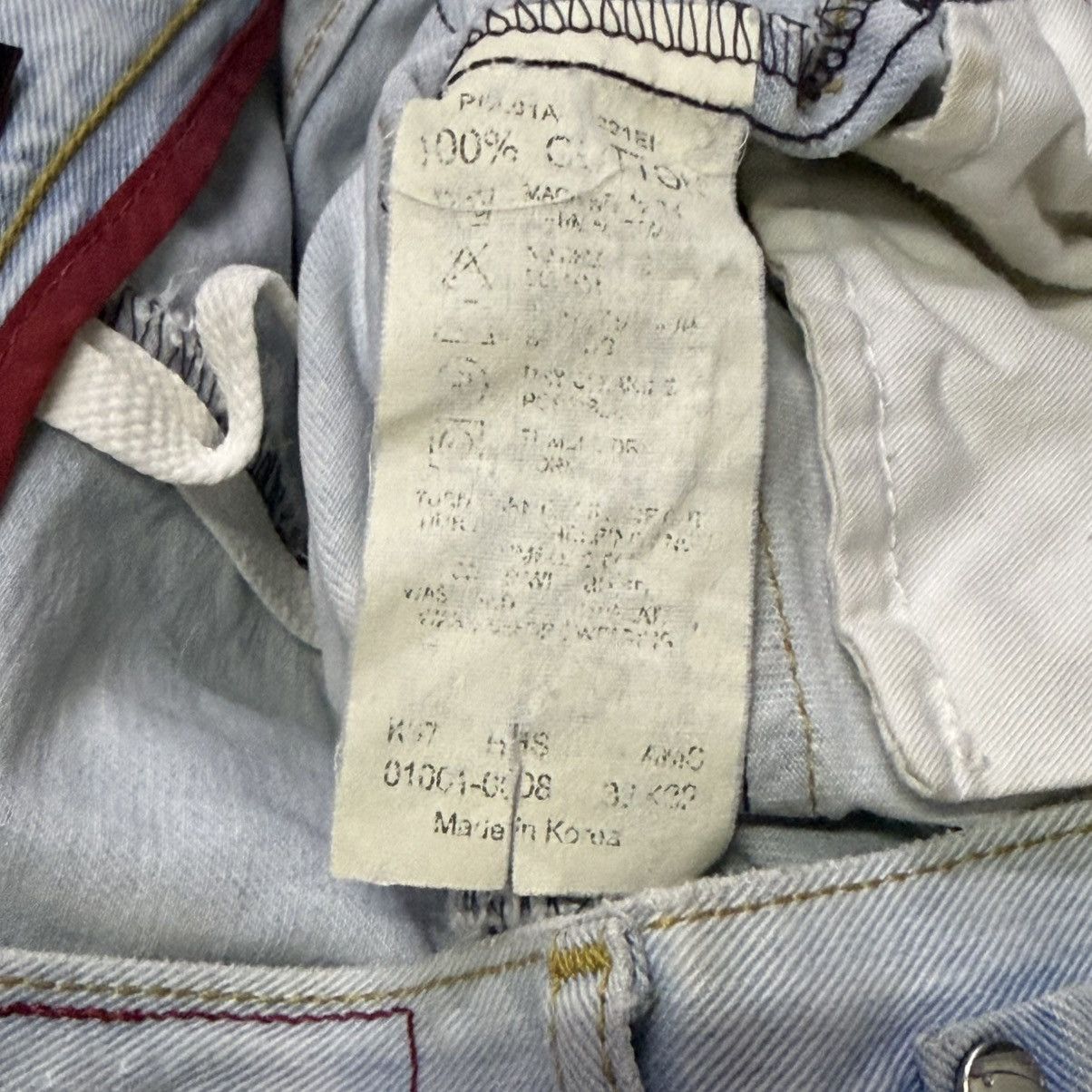 Levi's Vintage Levis enginereed Jeans Light Wash Twisted Seam Denim Size US 32 / EU 48 - 16 Thumbnail