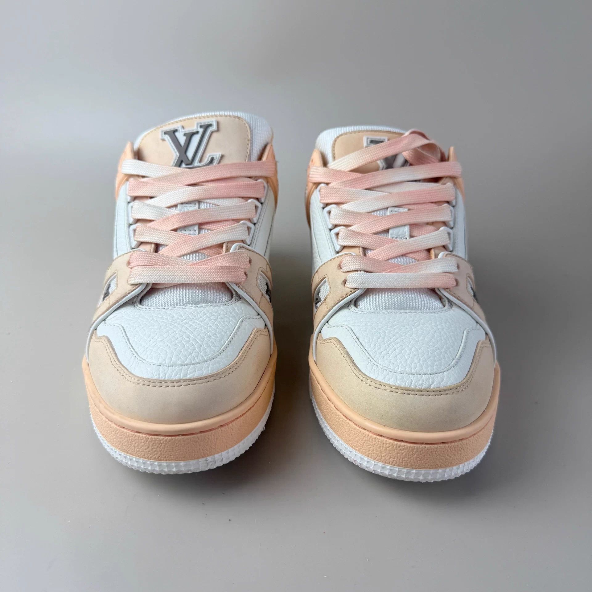 Louis Vuitton LV Trainer Pink/White 37 EU 99 New YLP4681 Size US 6 / IT 36 - 2 Thumbnail
