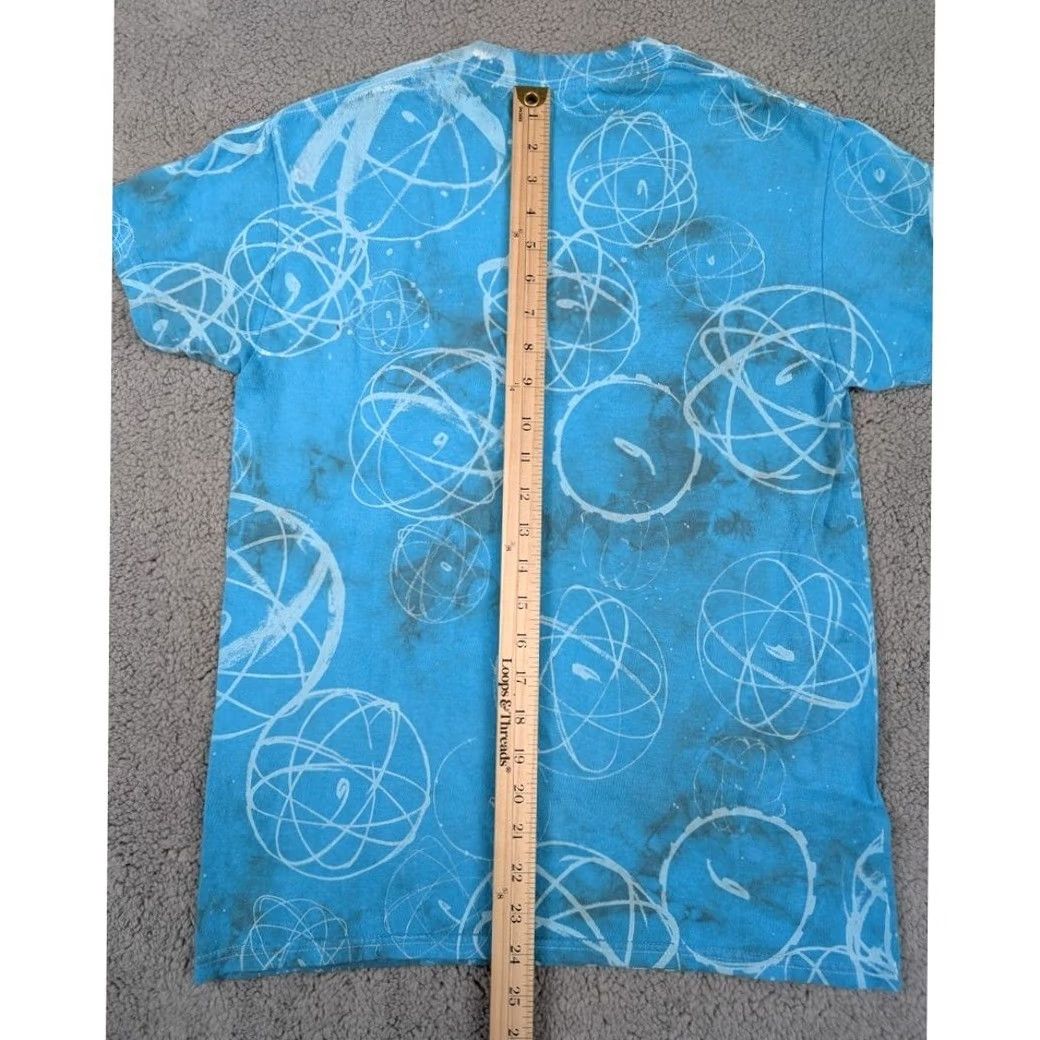 Vintage Futura Laboratories Shirt Mens Small Blue Atoms Tie Dye All Over Print Japan Size US S / EU 44-46 / 1 - 5 Thumbnail