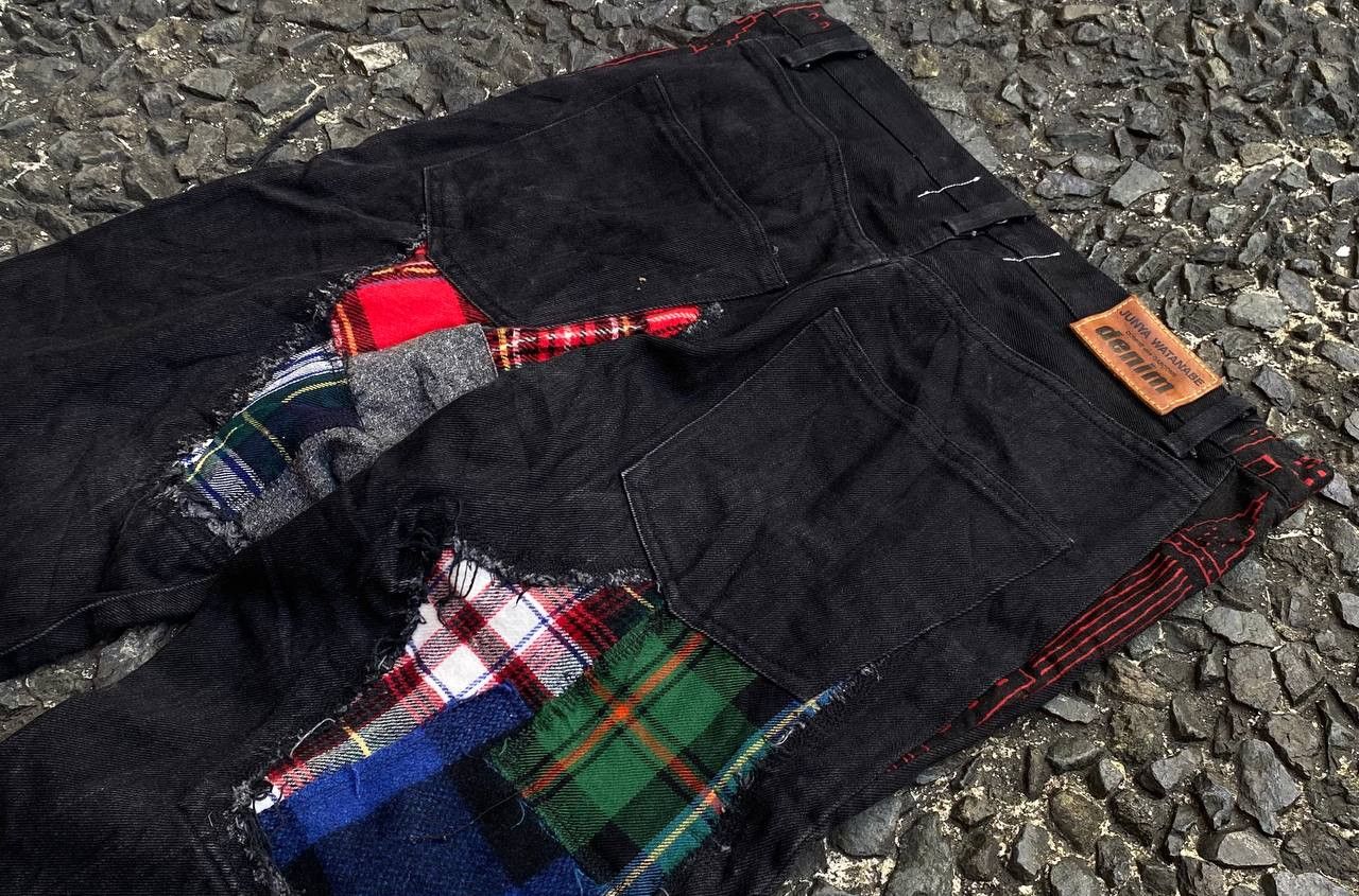 Junya Watanabe Junya Watanabe Denim - FW13 Patchwork Denim Jeans Size 32" / US 10 / IT 46 - 7 Thumbnail