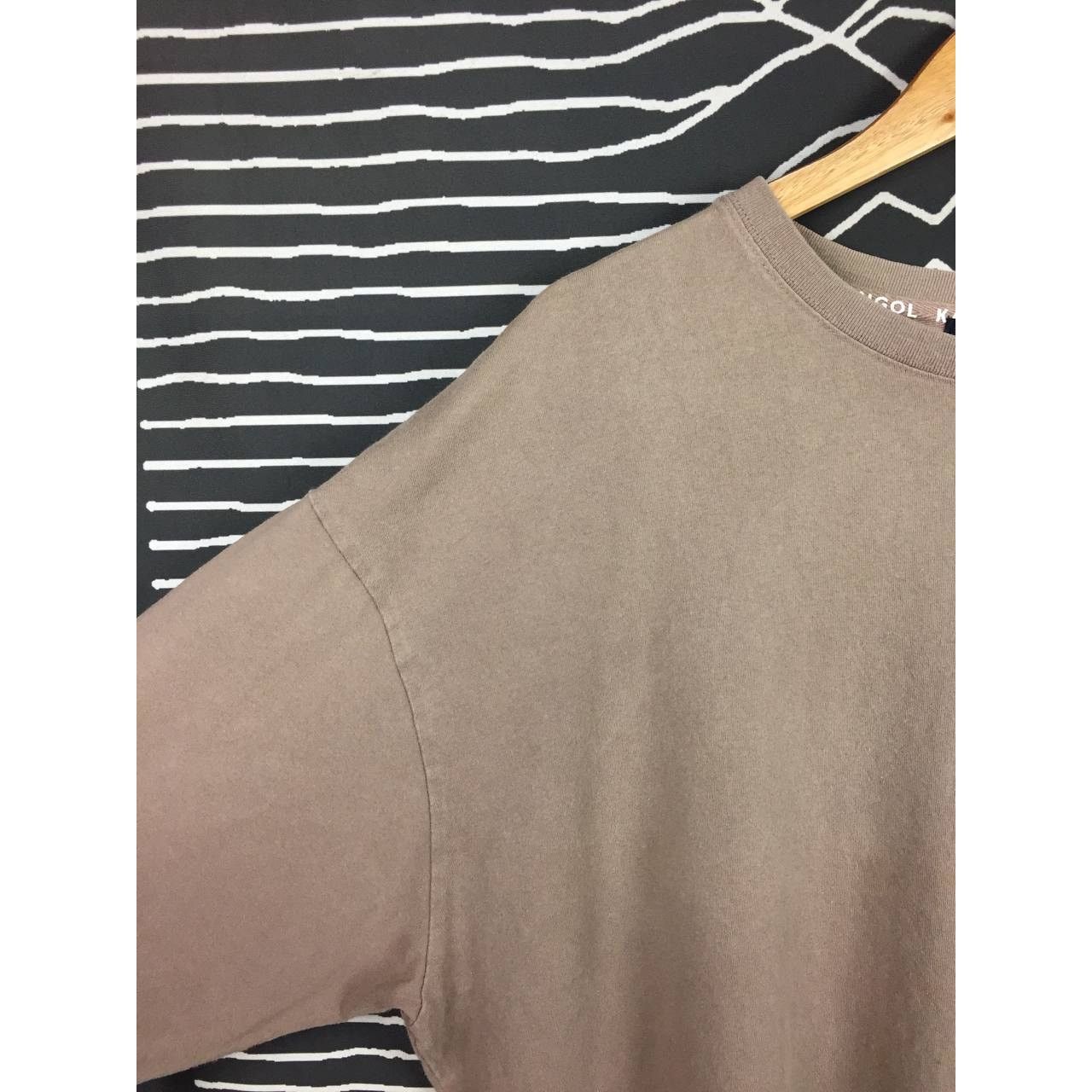 Kangol × Vintage Kangol Spell Out Logo Curved Hem Oversized Longsleeve Tee Size US L / EU 52-54 / 3 - 5 Thumbnail