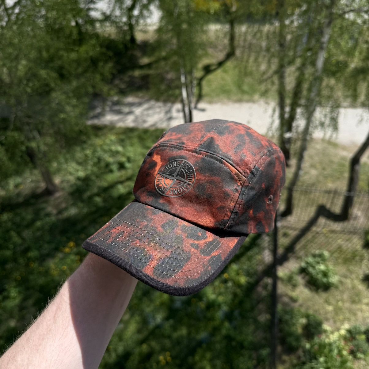 Stone Island Stone Island Vintage Tortoise Shell Ovd A/W14 Cap Size ONE SIZE - 1 Thumbnail