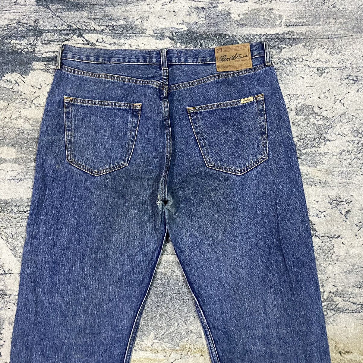 Levi's × Levi's Vintage Clothing × Vintage Vintage Levis Signature Repro Denim Jeans Size US 38 / EU 54 - 11 Thumbnail