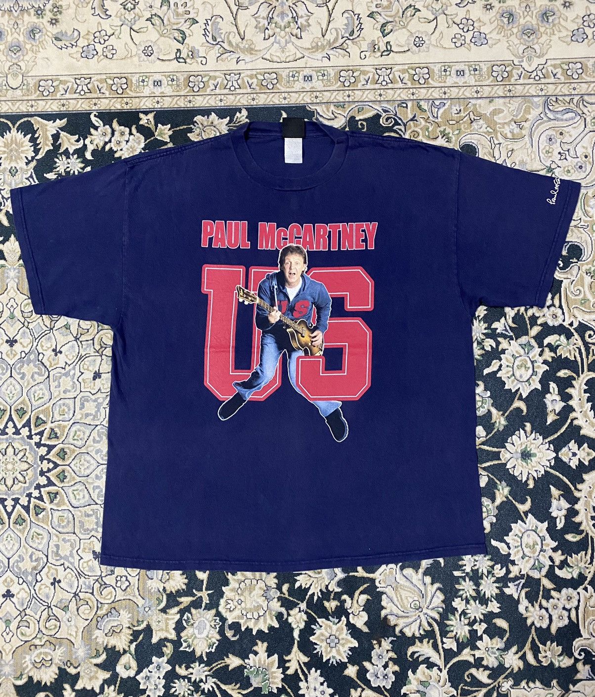 Band Tees Vintage Paul McCartney / The Beatles Frontman Tour Shirt Size US XL / EU 56 / 4 - 1 Thumbnail