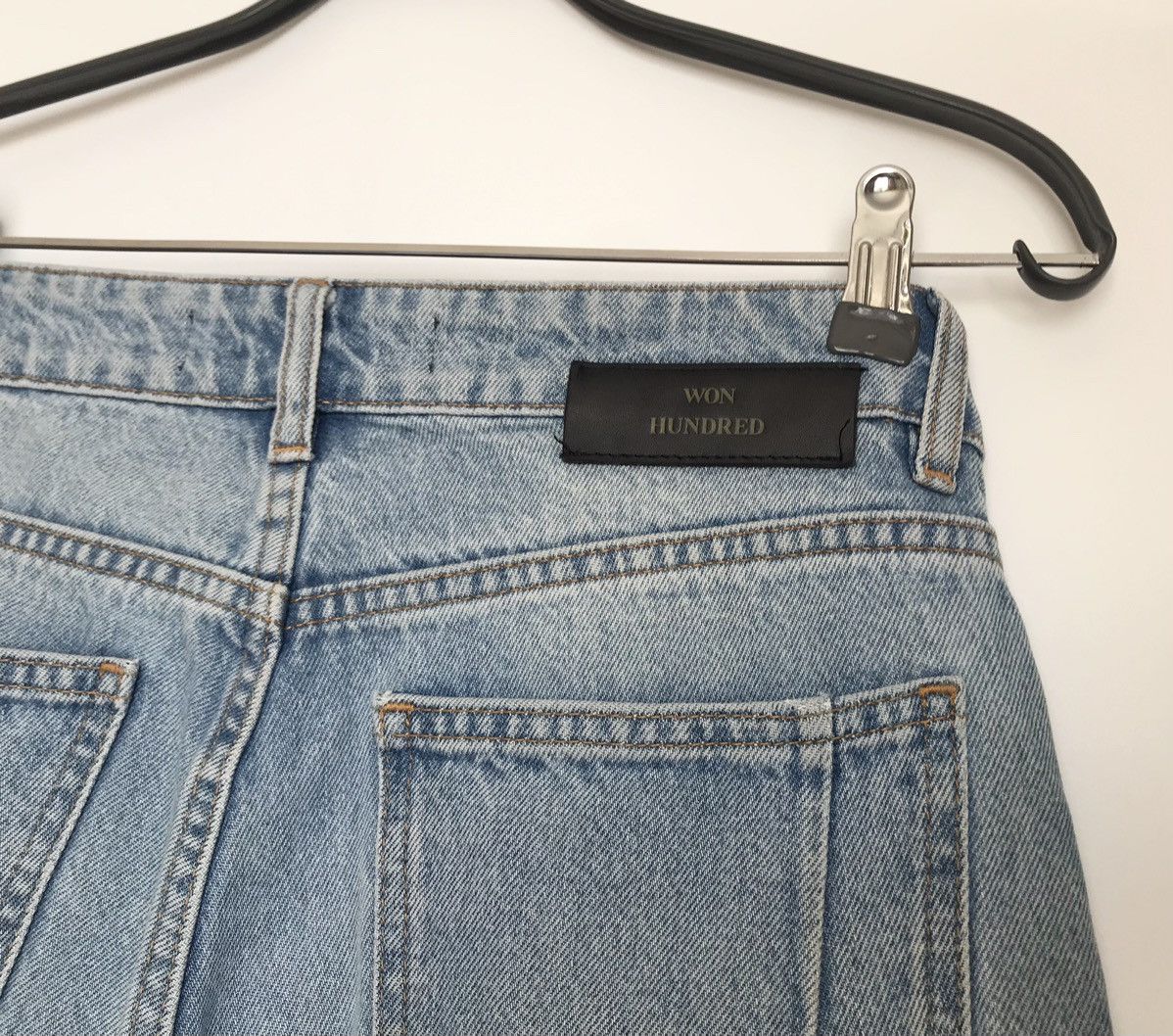 Won Hundred Won Hundred Pearl Jeans Distressed Blue Size 27" / US 4 / IT 40 - 7 Thumbnail