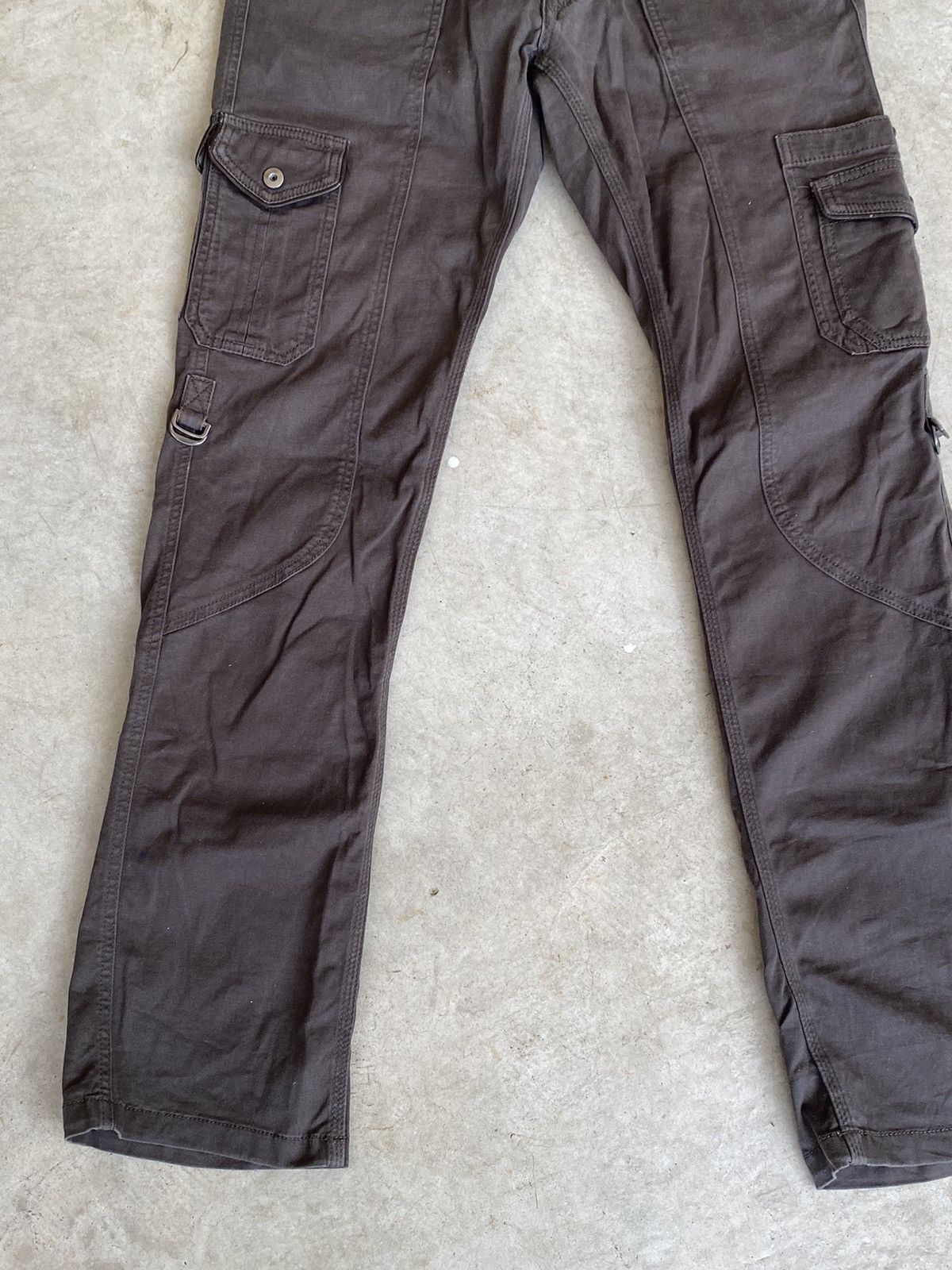 HIDEAWAYS Hideaways Nicole Japan Multi Pocket Cargo Flare Pants Size US 33 - 5 Thumbnail
