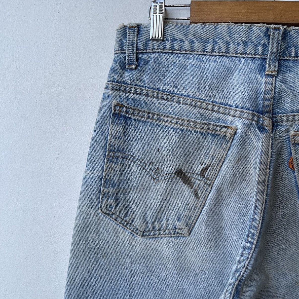 Levi's Vintage 80s Levi's 517 Orange Tab Bootcut Jeans Size US 31 - 14 Thumbnail