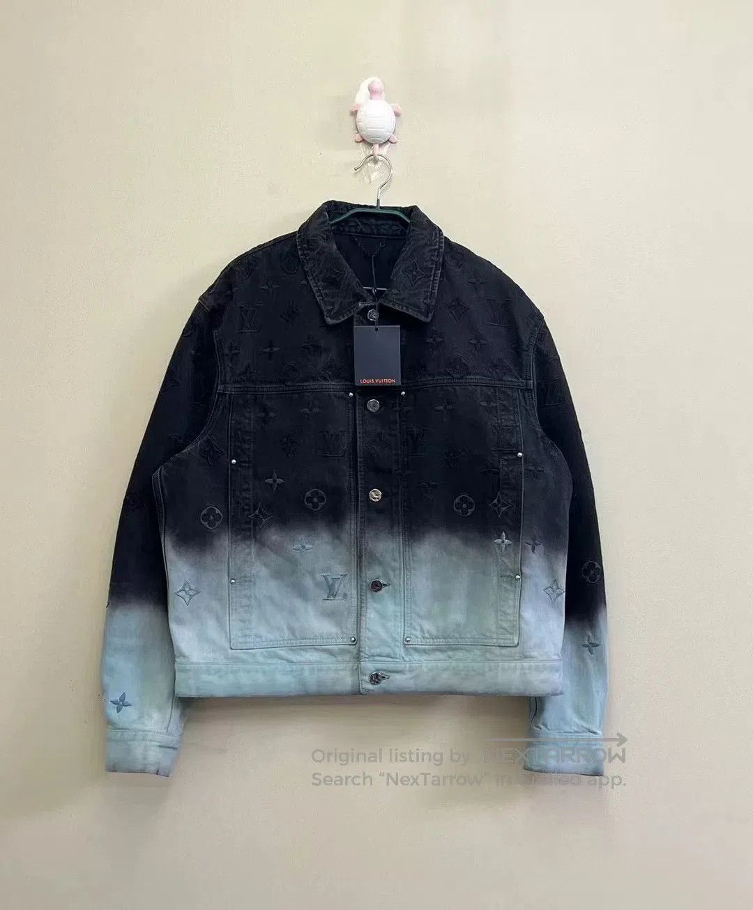 Louis Vuitton Louis Vuitton Gradient Logo Denim Jacket. Size US XXL / EU 58 / 5 - 1 Thumbnail