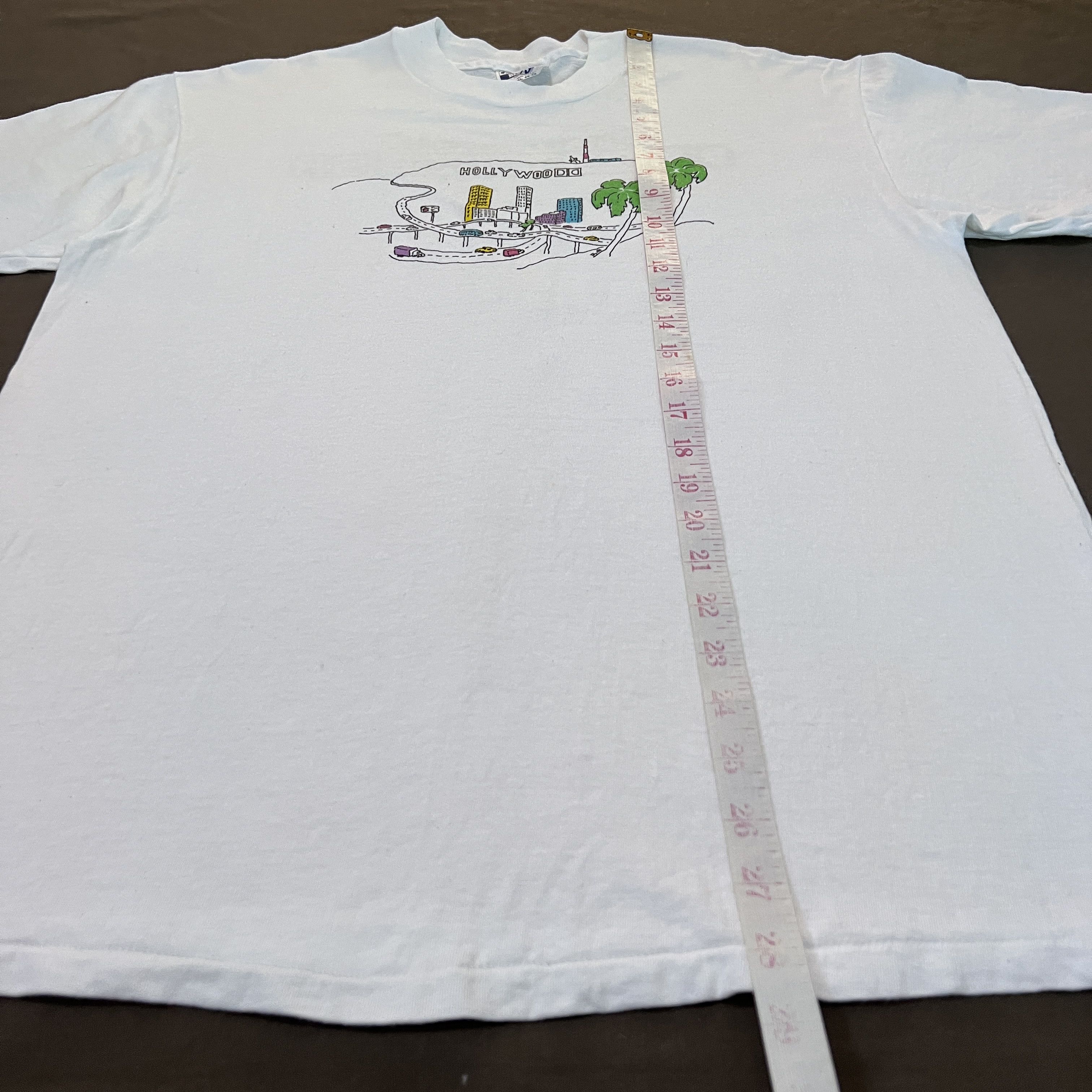 Vintage Vintage 80s Dolby Stereo Hollywood City Promo Tee Size US XL / EU 56 / 4 - 9 Thumbnail