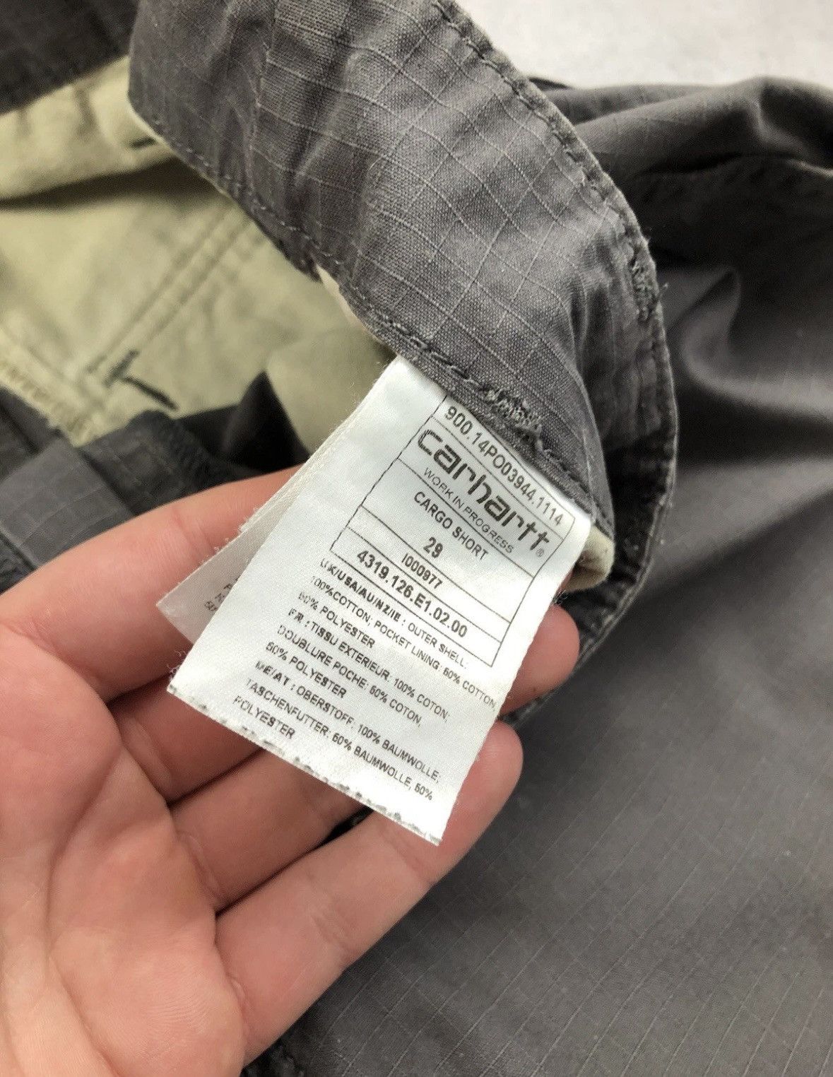 Carhartt CARHARTT Vintage Streetwear Cargo Shorts Mini Logo Hype Size US 29 - 13 Thumbnail