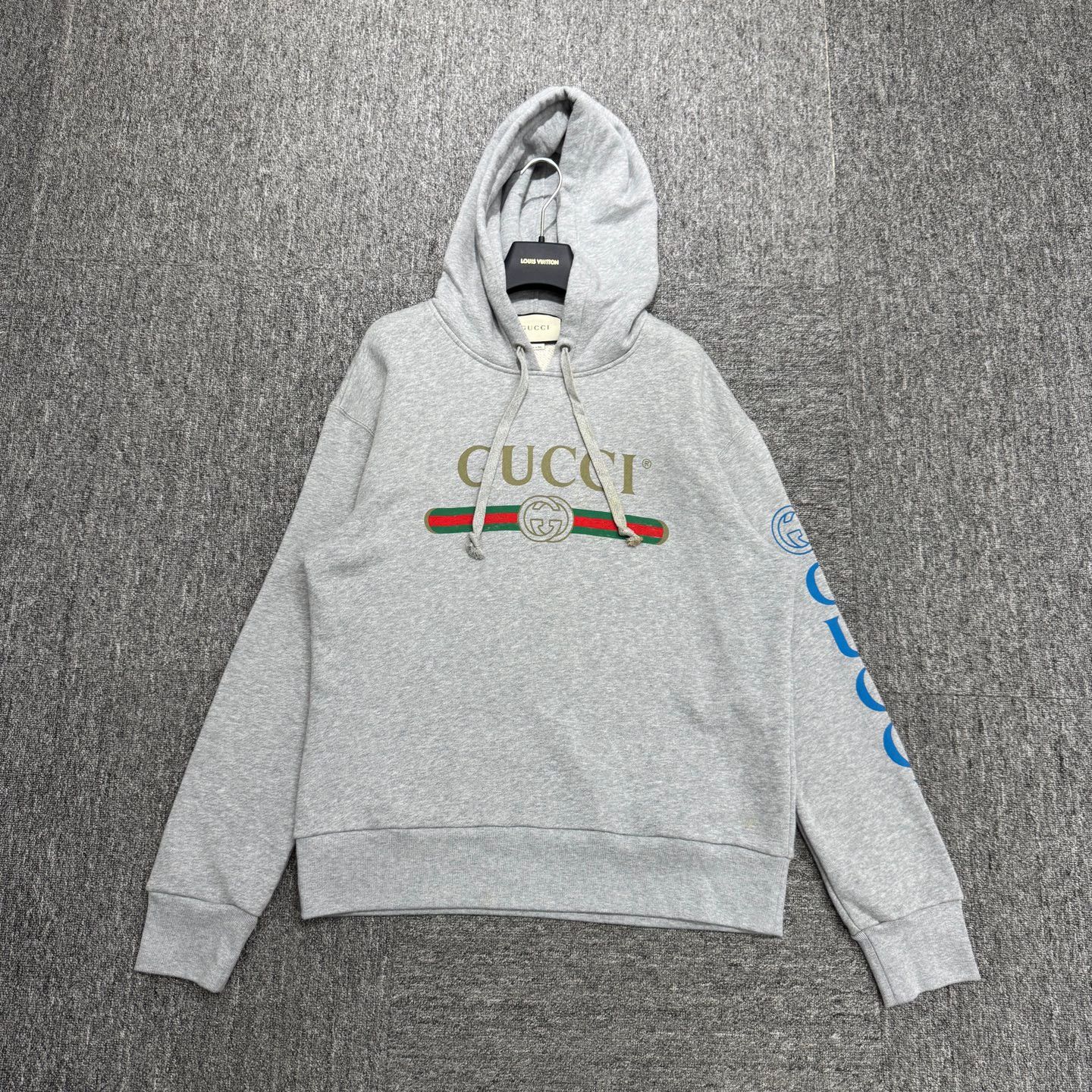 Gucci Gucci Embroidered Dragon Hoodie Size S Size US S / EU 44-46 / 1 - 1 Thumbnail