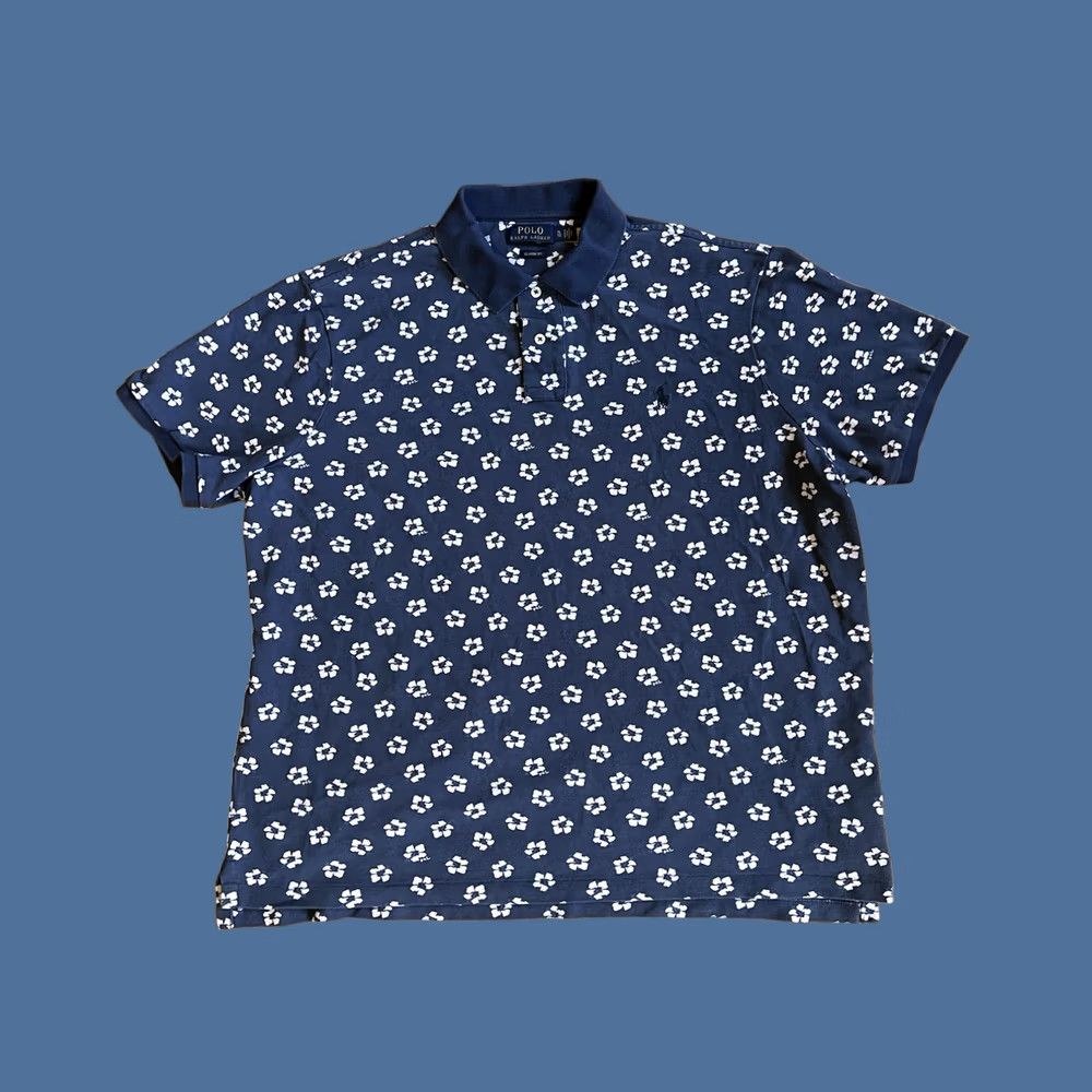 Ralph Lauren Polo Ralph Lauren Floral All Over Print Shirt Men’s XL Classic Fit Blue Shirt Size US XL / EU 56 / 4 - 1 Thumbnail