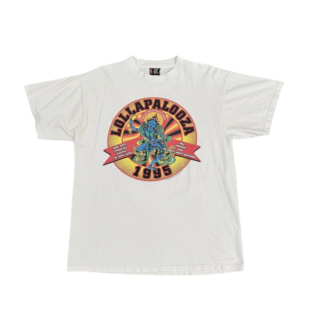 Band Tees Vintage 1995 Lollapalooza Shiva Shirt Size US XL / EU 56 / 4 - 3 Thumbnail