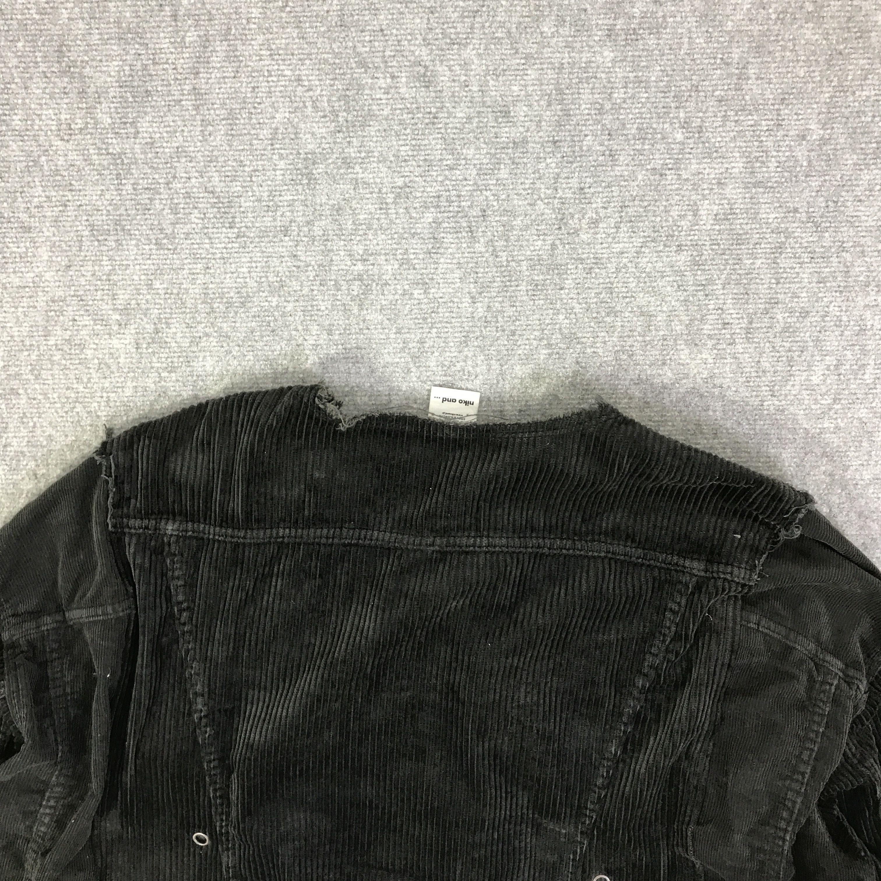Japanese Brand NIKOAND PATCHWORD DESIGN OVERSIZE JACKET K96B2 Size US L / EU 52-54 / 3 - 4 Thumbnail