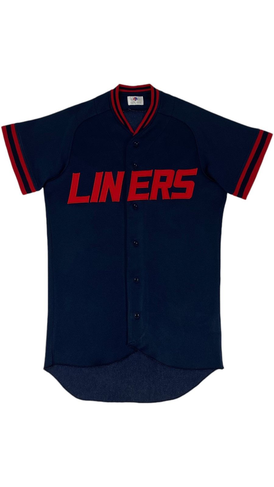 Descente 80s 90s Japan Baseball Team Liners 13 Vintage Jersey Size US M / EU 48-50 / 2 - 2 Thumbnail