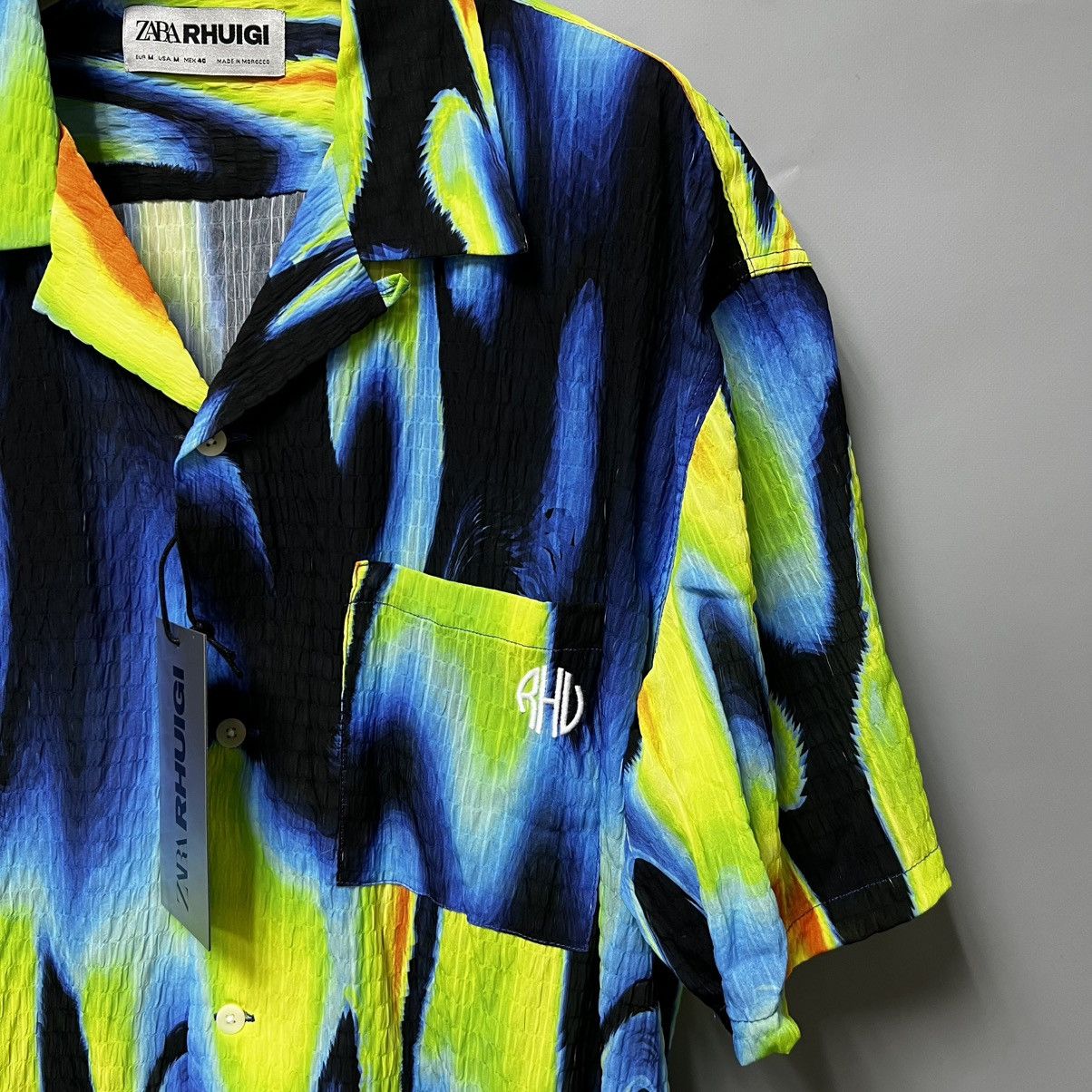 Rhude × Zara RHUDE x Zara NEW Tie Dye Oversized Shirt RHU size M Size US M / EU 48-50 / 2 - 11 Thumbnail