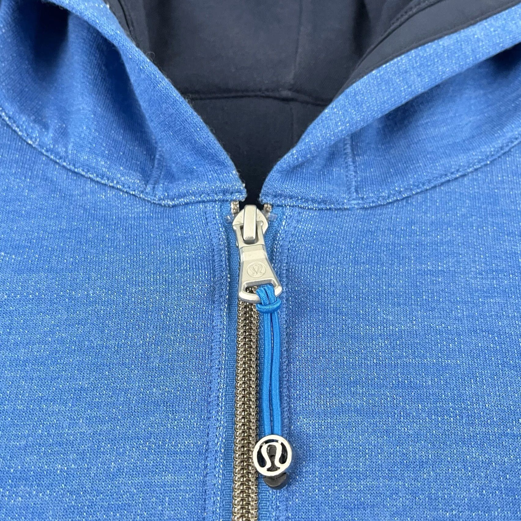 Lululemon LULULEMON Jacket Womens Size 6/8 Blue Hooded Full Zip Thumbholes Running Lined Size M / US 6-8 / IT 42-44 - 4 Thumbnail