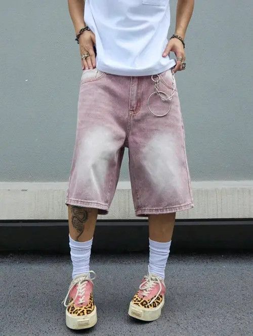 Jean Kitazawa x Fuji Faded Purple Jorts Jeans sh Size US 37 - 8 Thumbnail