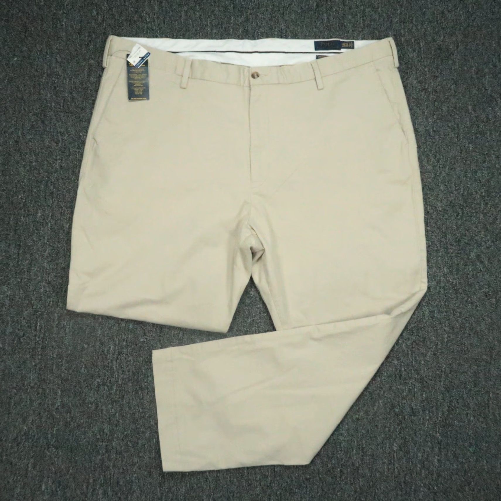 Polo Ralph Lauren Polo Ralph Lauren Pants Men 44x30 Khaki Tan Stretch Classic Fit Trouser NWT Baggage- Free or NWT remains? Size US XXL / EU 58 / 5 - 2 Thumbnail